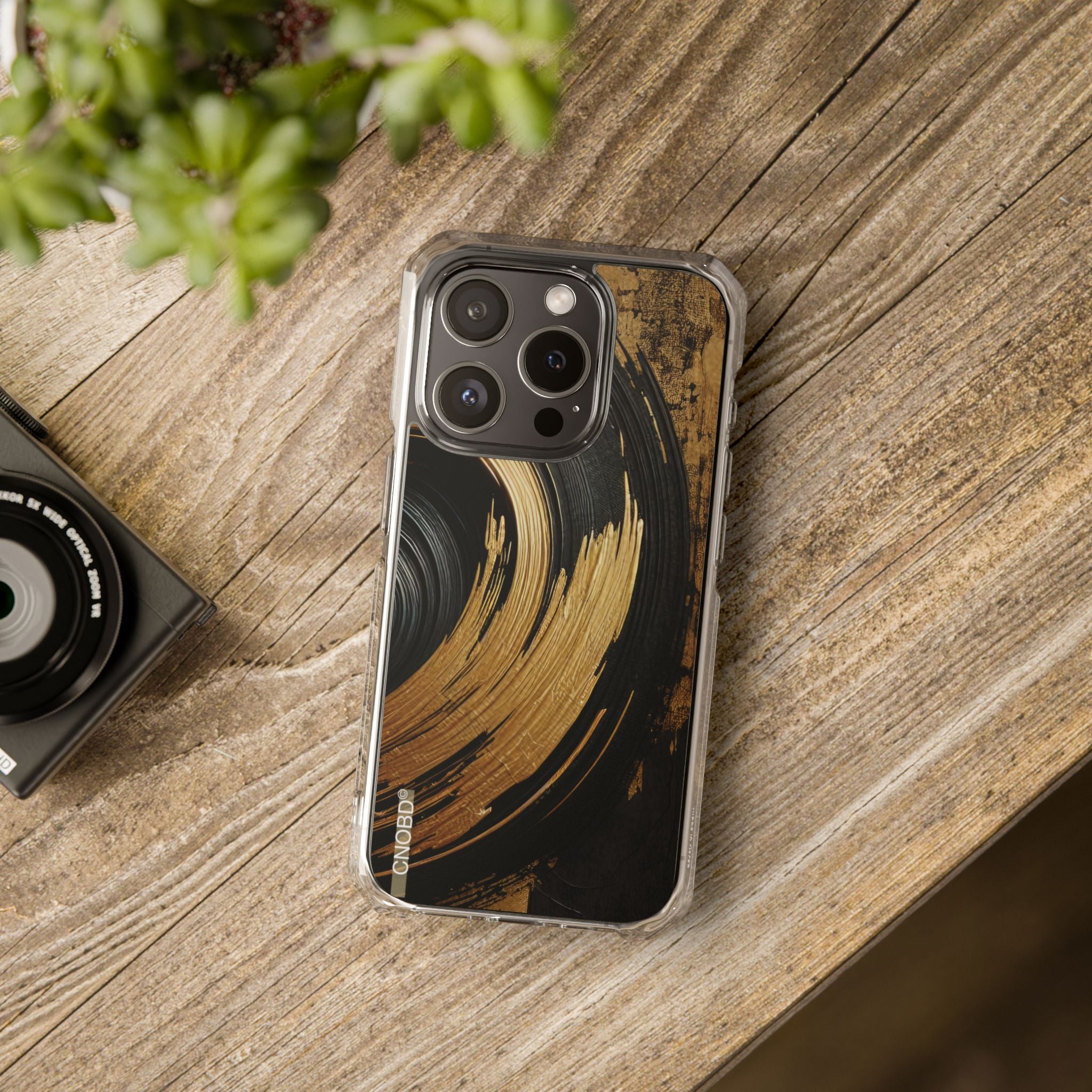 CNOBD ART Custom - iPhone 14 /15 MagSafe Hülle - Goldline EDITIONS - RC NO2