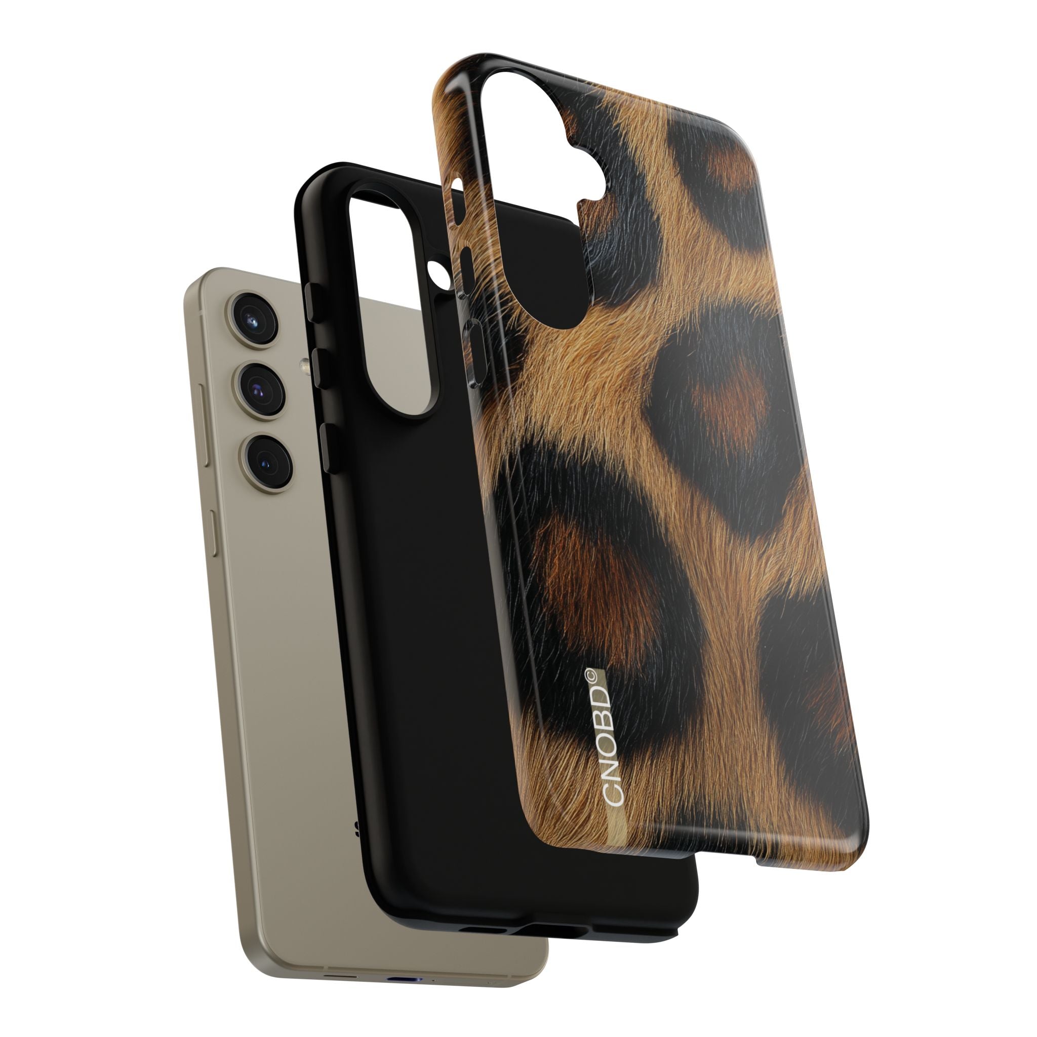 CNOBD ART Custom - Leopard Print Phone Case -  RoarCouture EDITIONS - RC NO2 (For iPhone, Samsung Galaxy, and Google Pixel)