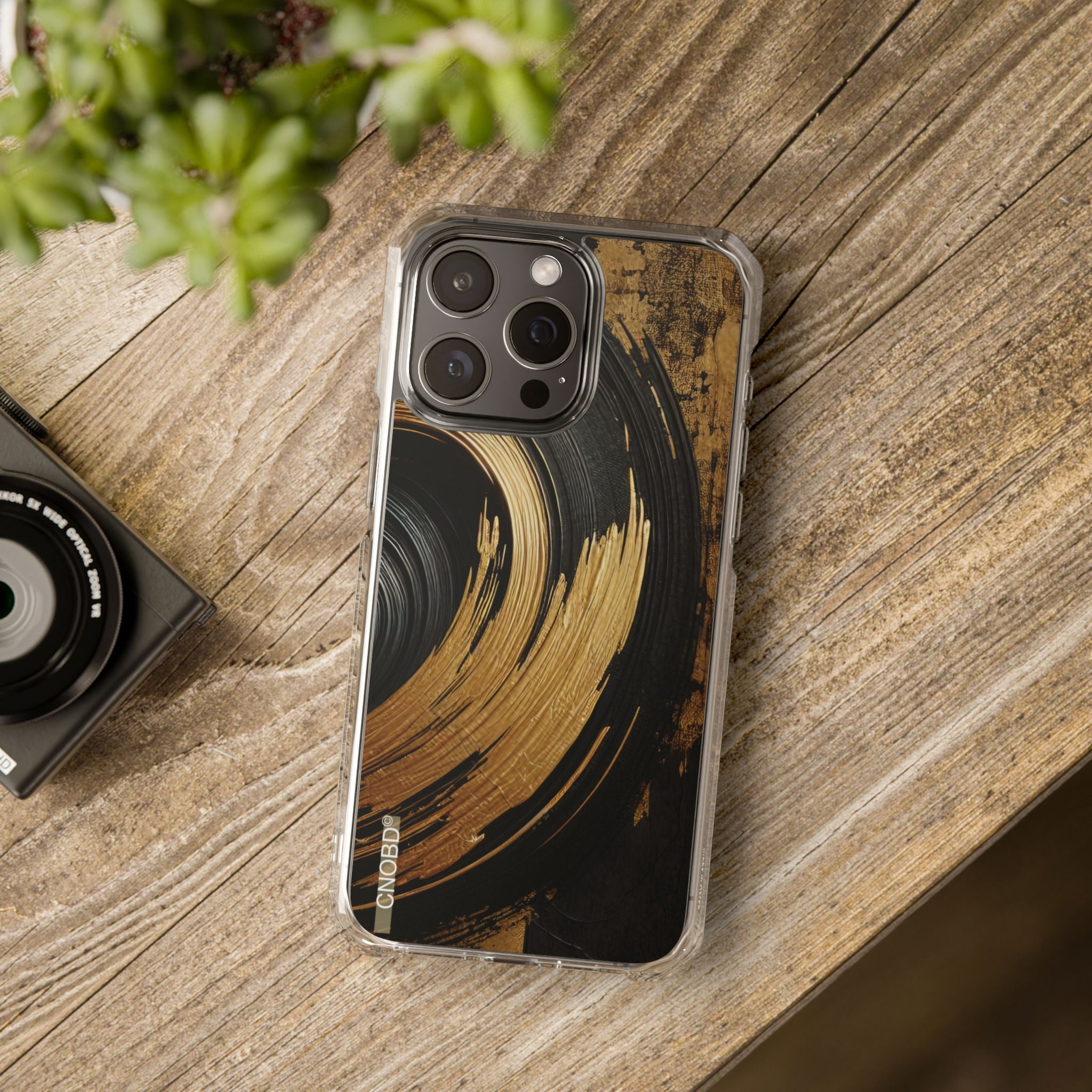 CNOBD ART Custom - iPhone 14 /15 MagSafe Hülle - Goldline EDITIONS - RC NO2