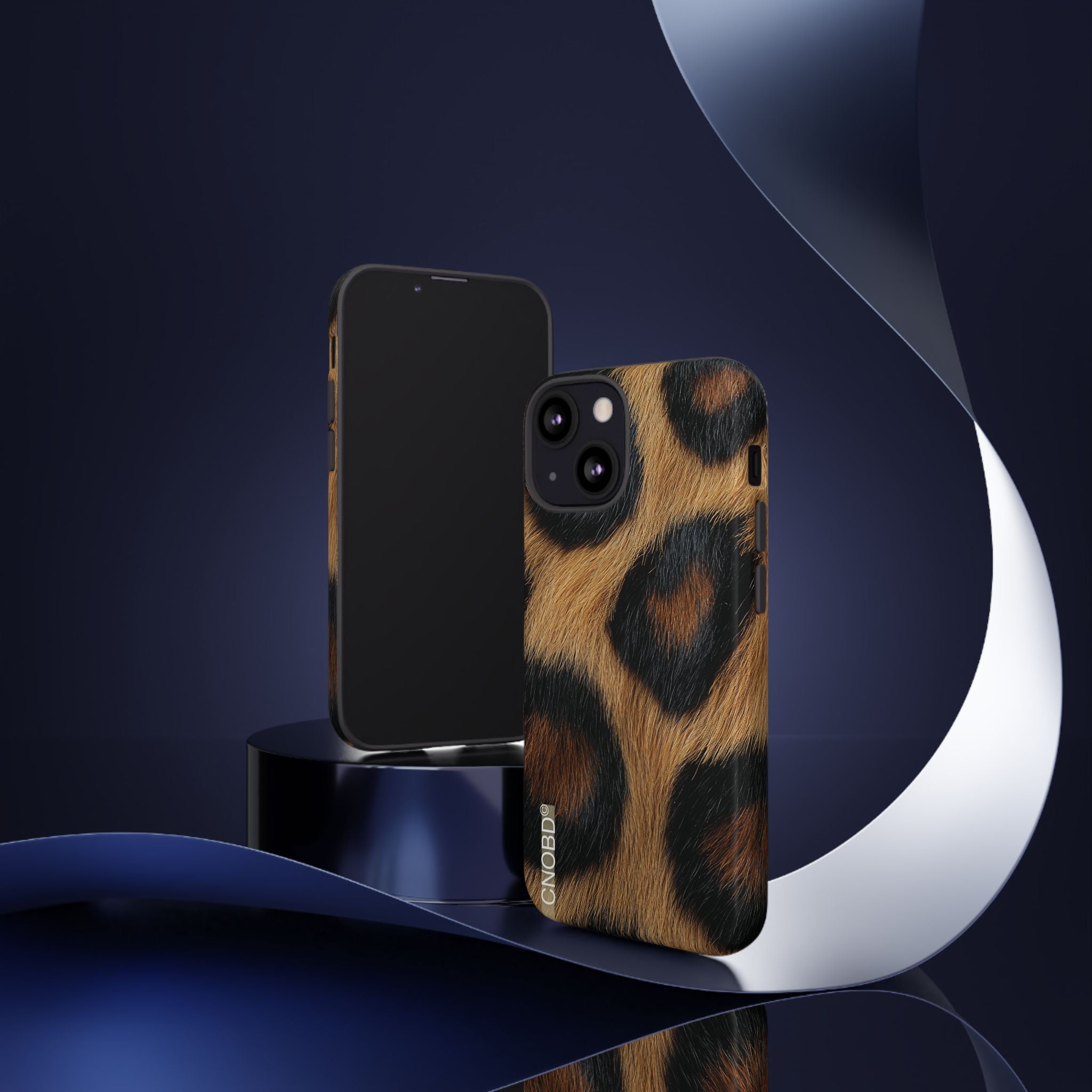 CNOBD ART Custom - Leopard Print Phone Case -  RoarCouture EDITIONS - RC NO2 (For iPhone, Samsung Galaxy, and Google Pixel)