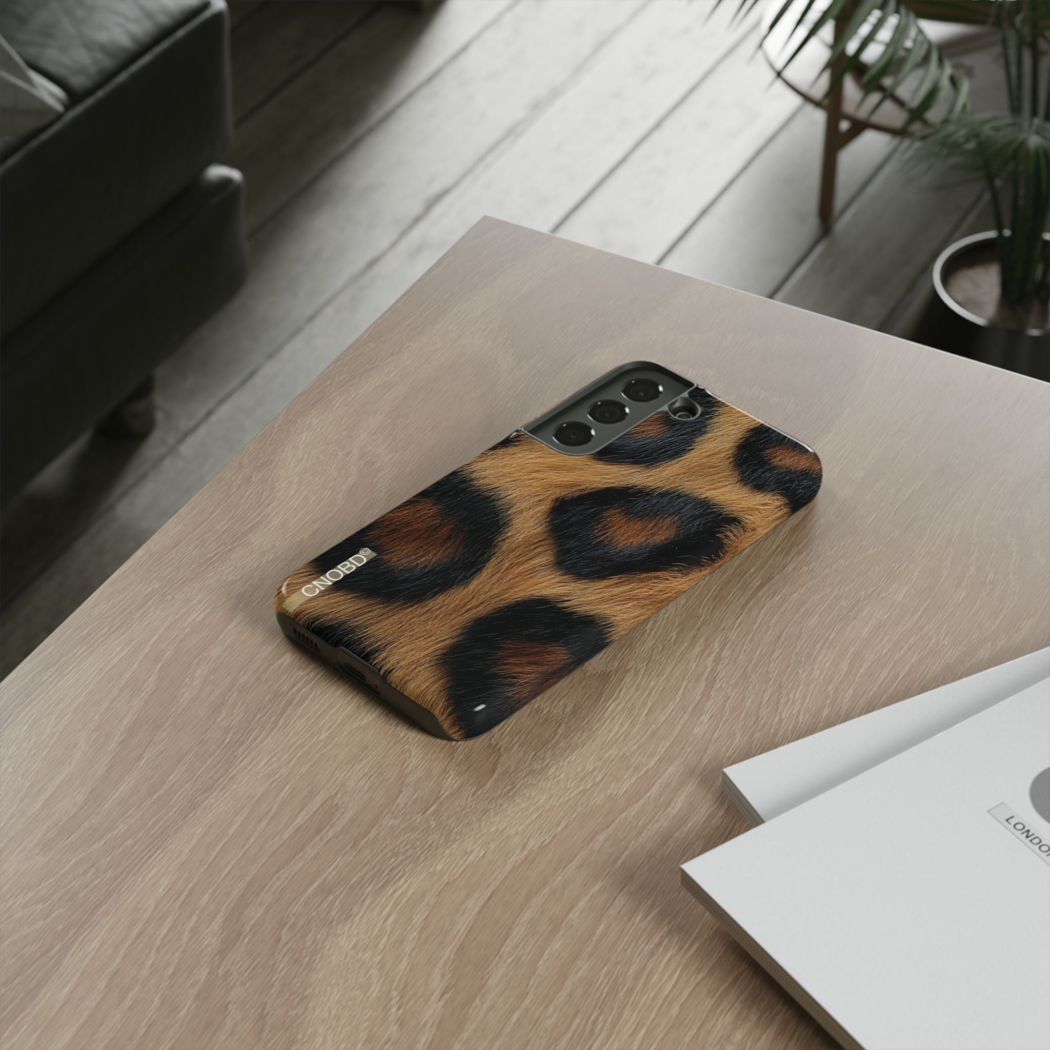 CNOBD ART Custom - Leopard Print Phone Case -  RoarCouture EDITIONS - RC NO2 (For iPhone, Samsung Galaxy, and Google Pixel)