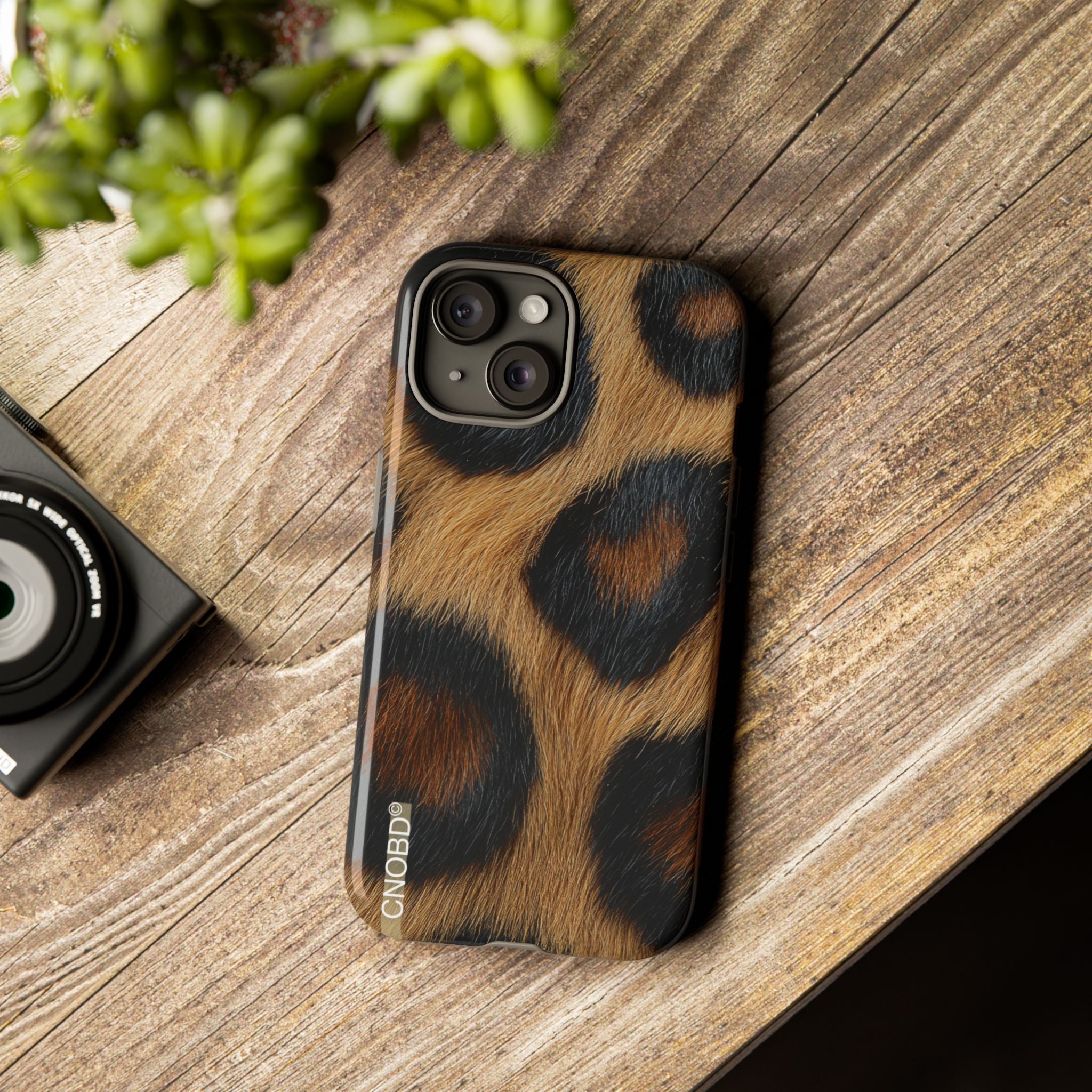 CNOBD ART Custom - Leopard Print Phone Case -  RoarCouture EDITIONS - RC NO2 (For iPhone, Samsung Galaxy, and Google Pixel)