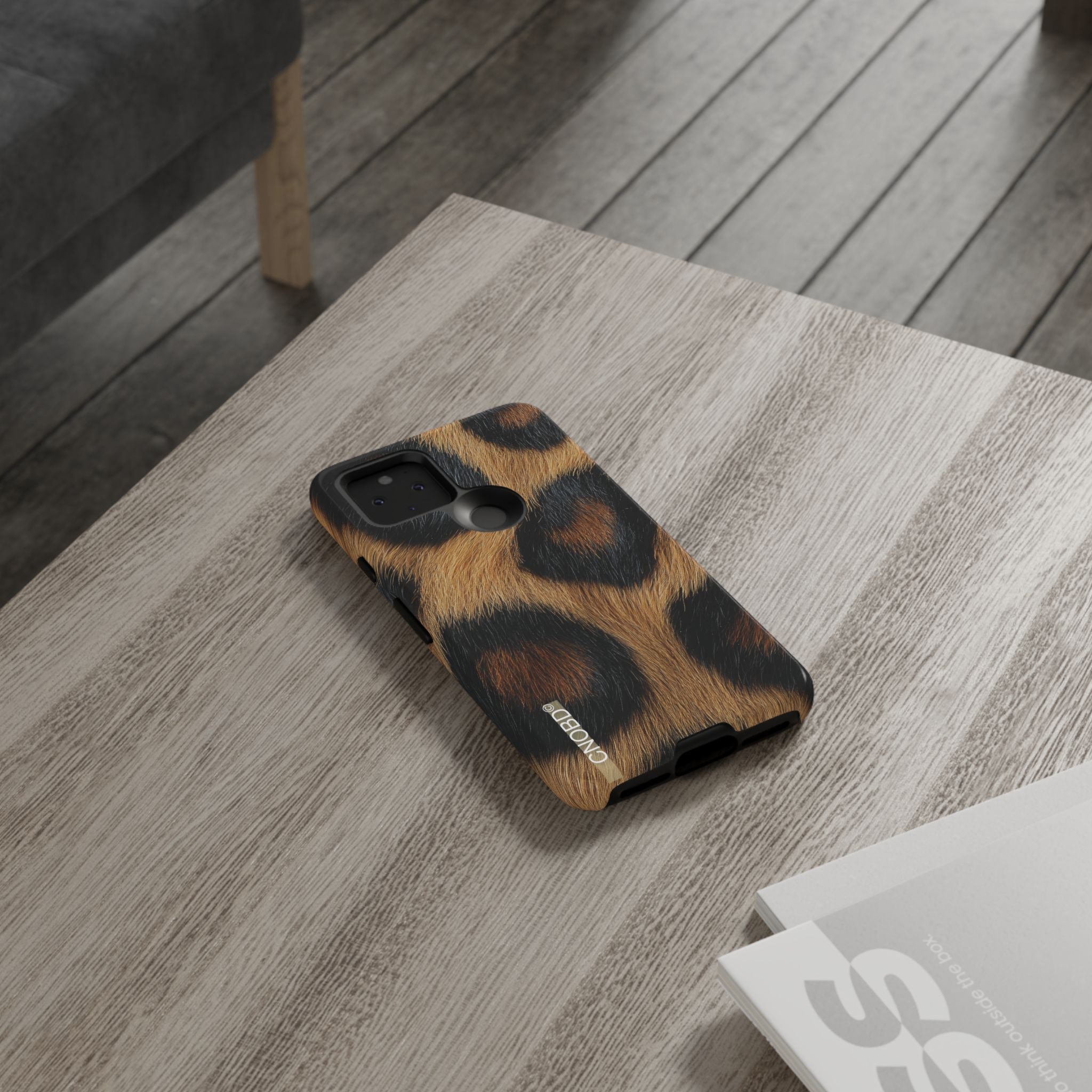 CNOBD ART Custom - Leopard Print Phone Case -  RoarCouture EDITIONS - RC NO2 (For iPhone, Samsung Galaxy, and Google Pixel)
