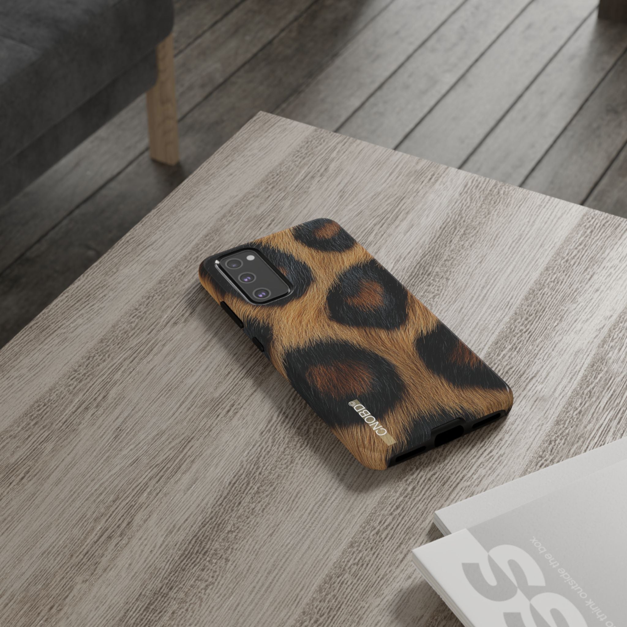 CNOBD ART Custom - Leopard Print Phone Case -  RoarCouture EDITIONS - RC NO2 (For iPhone, Samsung Galaxy, and Google Pixel)
