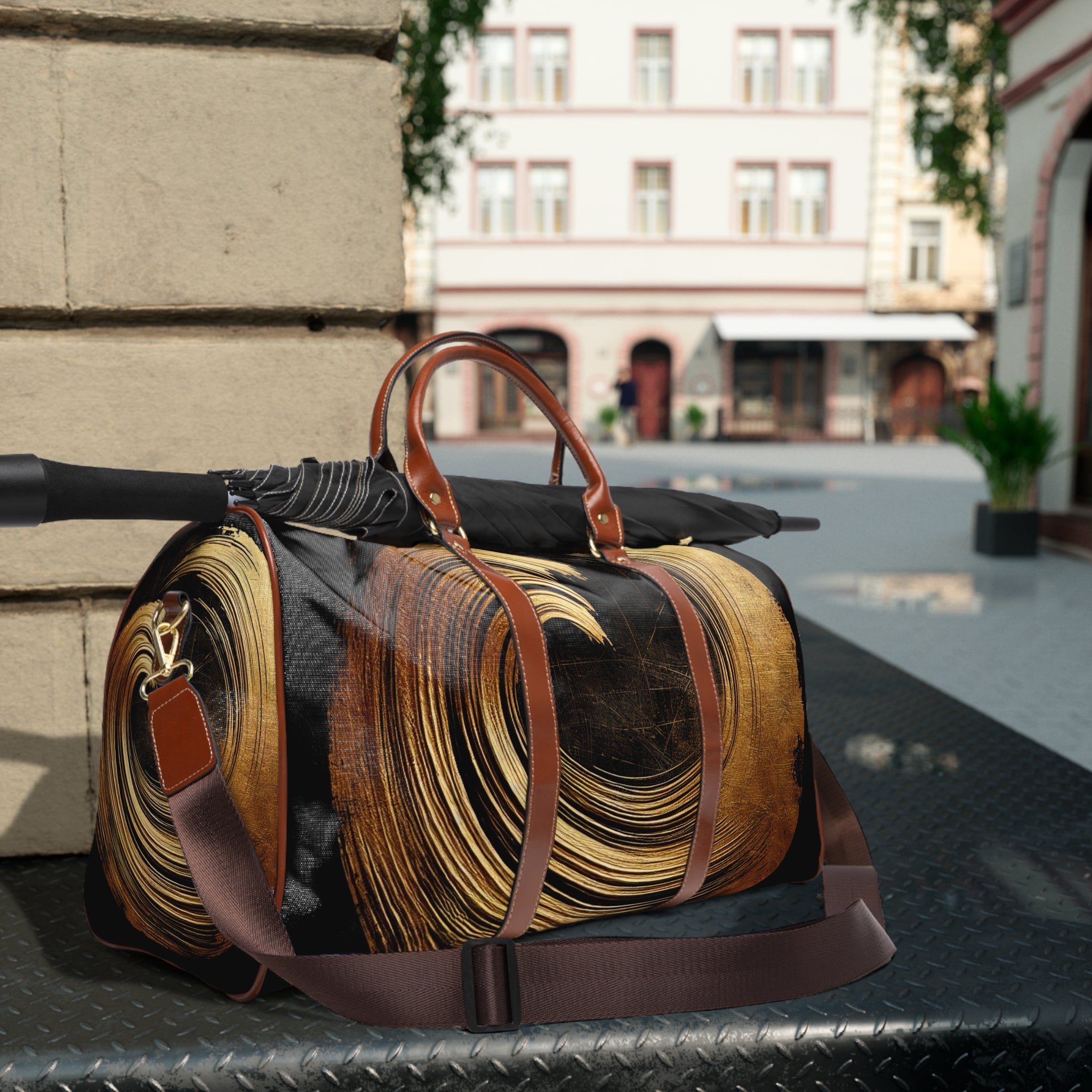 CNOBD ART Custom - - Goldline Editions- Isabella Foscari - Waterproof Travel Bag