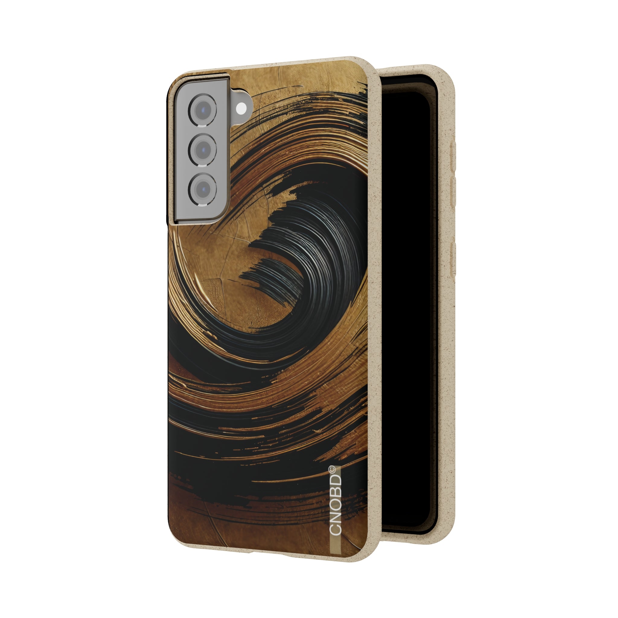 CNOBD ART Custom – Umweltfreundliche Handyhüllen mit Geschenkverpackung – Goldline Edition Nr. 1 (Verfügbar für iPhone und Samsung Galaxy)