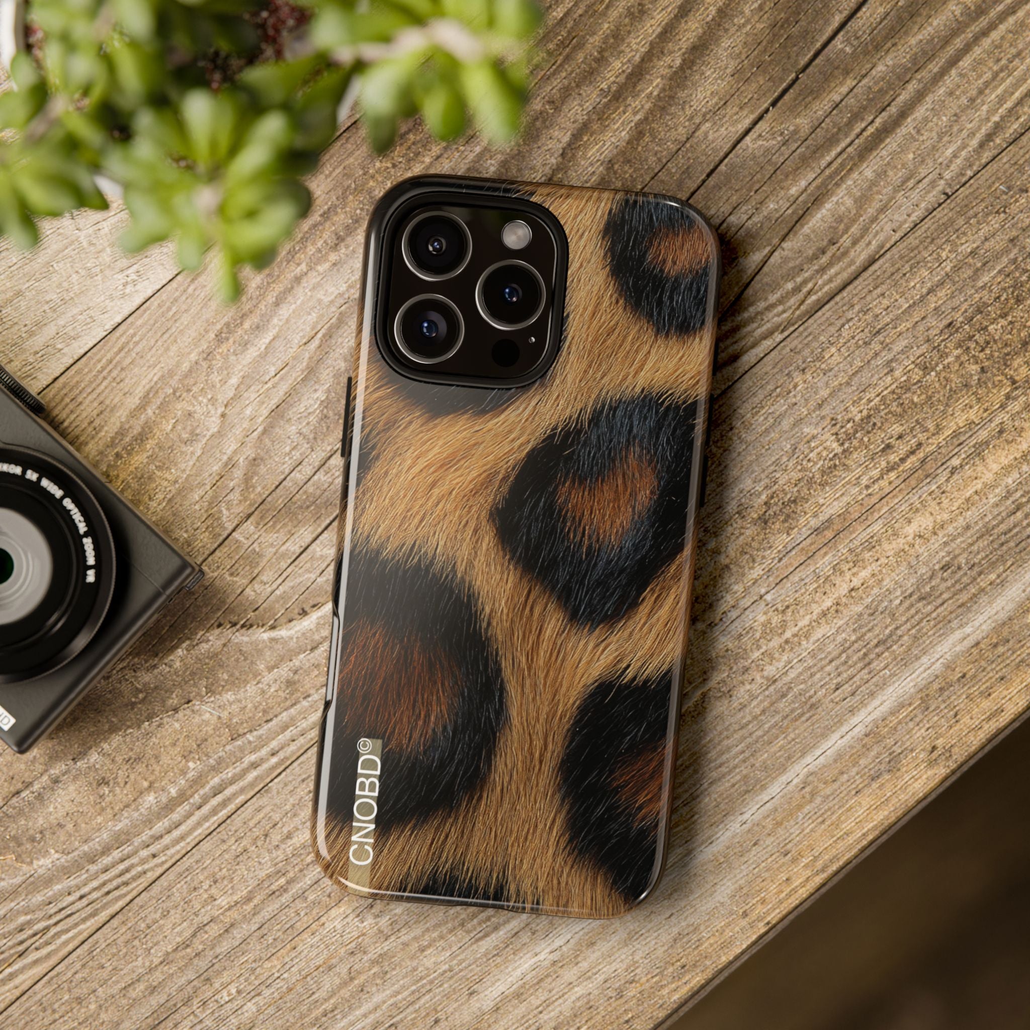 CNOBD ART Custom - Leopard Print Phone Case -  RoarCouture EDITIONS - RC NO2 (For iPhone, Samsung Galaxy, and Google Pixel)