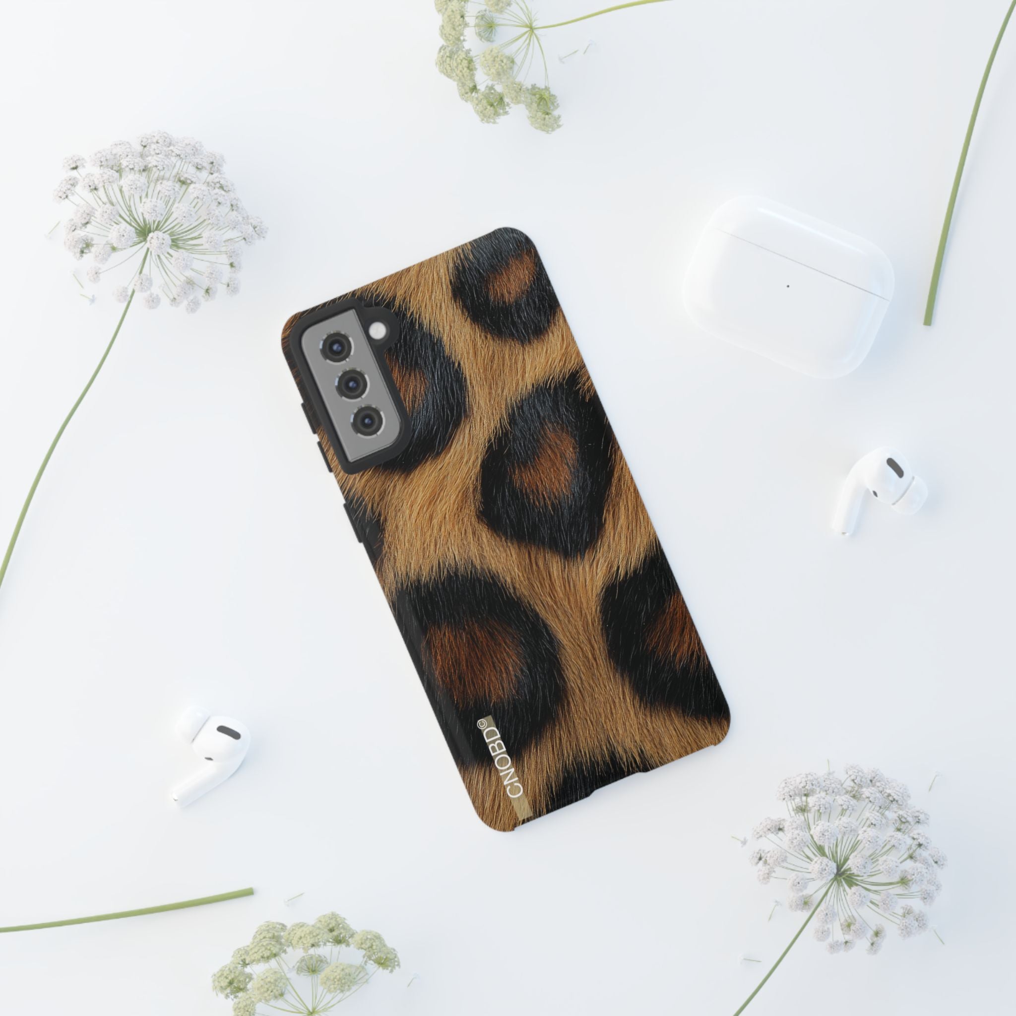 CNOBD ART Custom - Leopard Print Phone Case -  RoarCouture EDITIONS - RC NO2 (For iPhone, Samsung Galaxy, and Google Pixel)