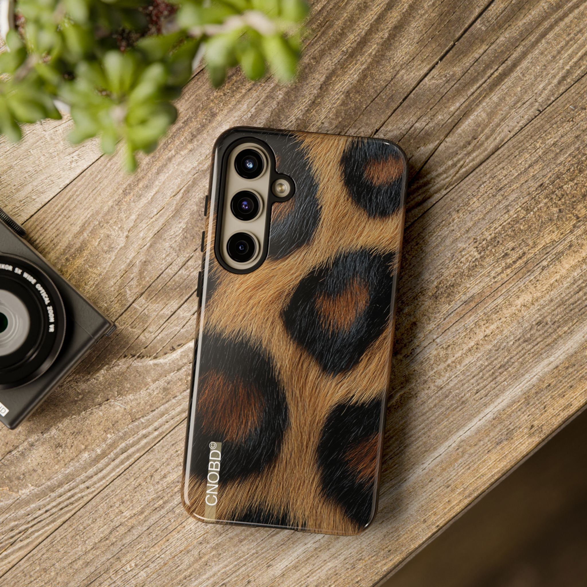 CNOBD ART Custom - Leopard Print Phone Case -  RoarCouture EDITIONS - RC NO2 (For iPhone, Samsung Galaxy, and Google Pixel)