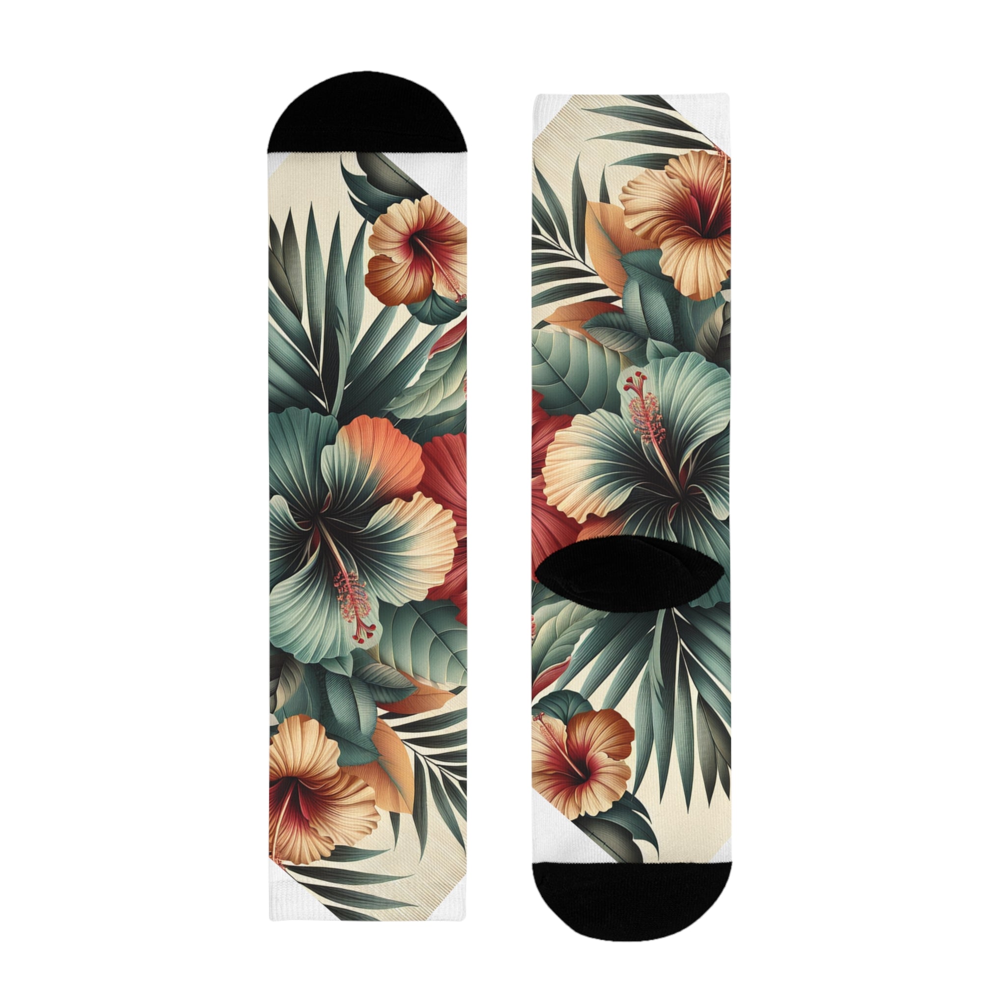 Front back of Socks - VerdeVerve Edition Limited Editions - Verve NO 2 by CNOBD ART Custom -