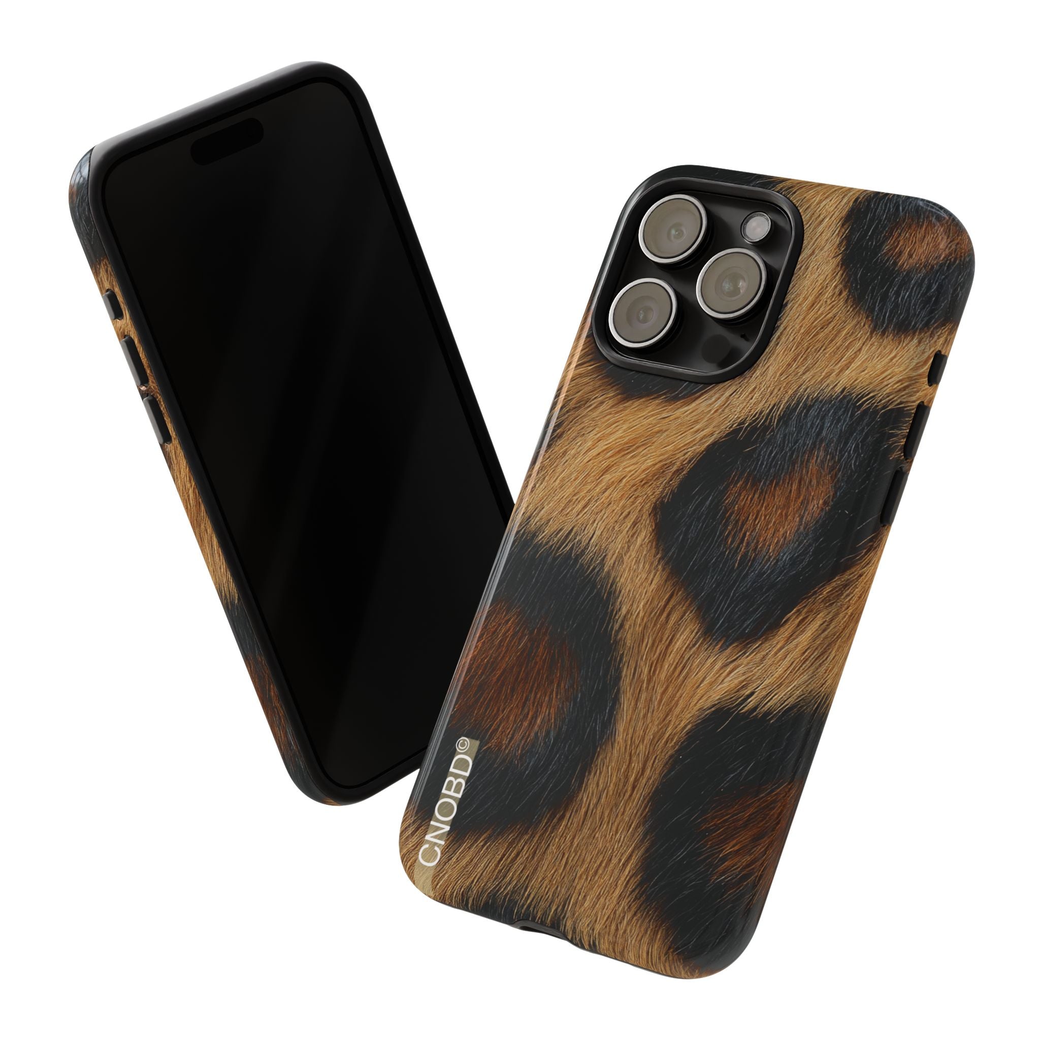 CNOBD ART Custom - Leopard Print Phone Case -  RoarCouture EDITIONS - RC NO2 (For iPhone, Samsung Galaxy, and Google Pixel)