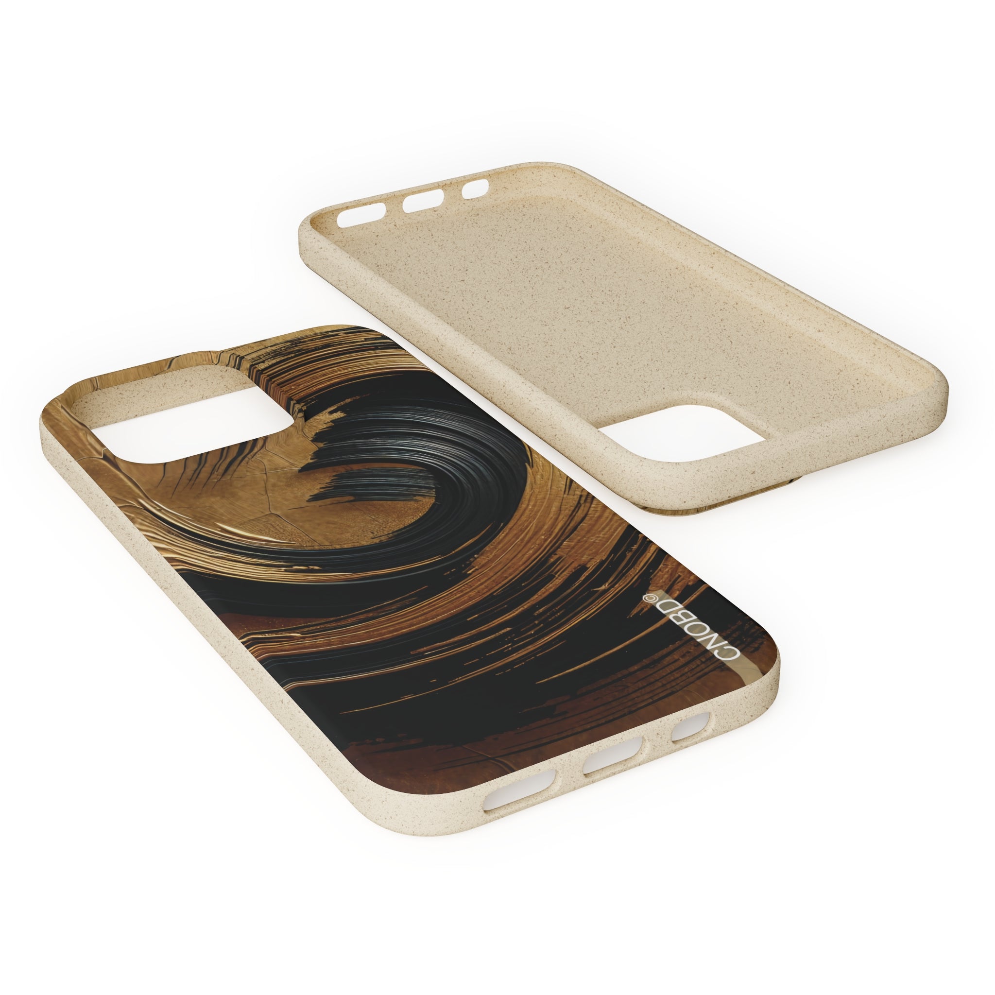 CNOBD ART Custom – Umweltfreundliche Handyhüllen mit Geschenkverpackung – Goldline Edition Nr. 1 (Verfügbar für iPhone und Samsung Galaxy)