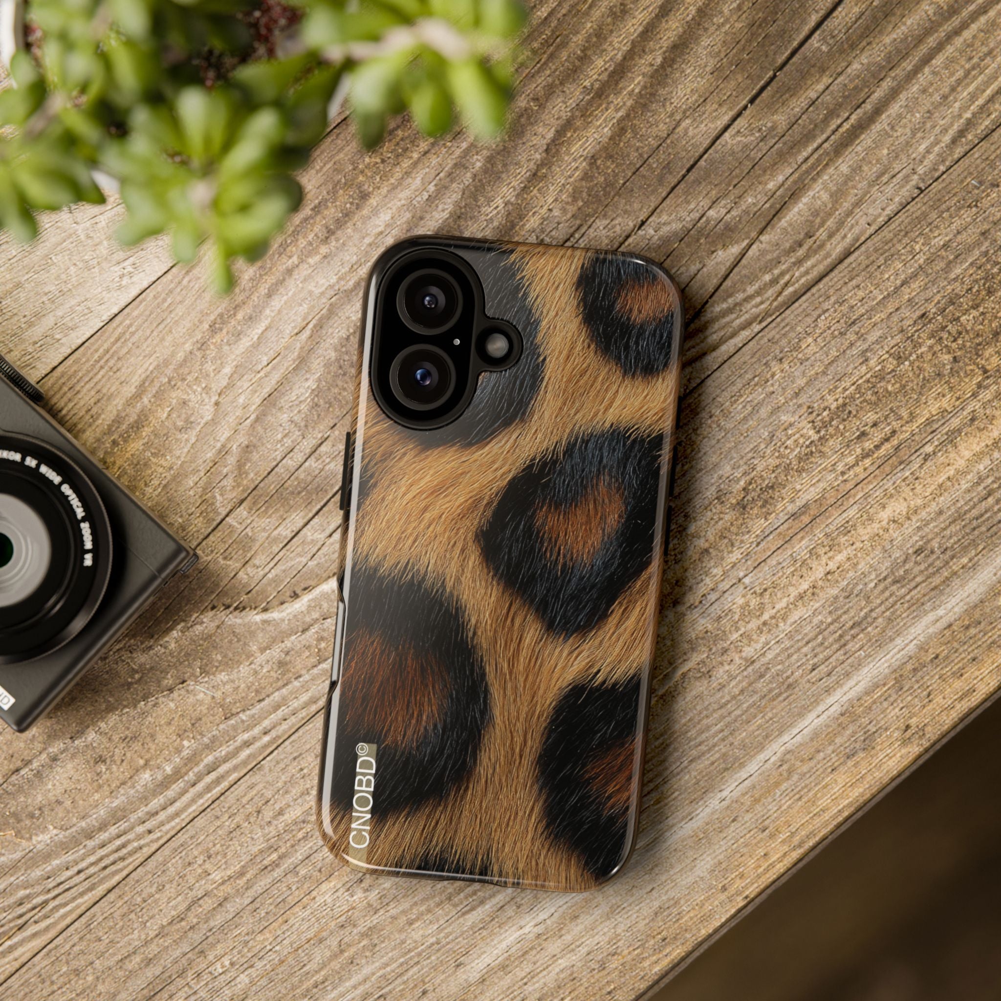 CNOBD ART Custom - Leopard Print Phone Case -  RoarCouture EDITIONS - RC NO2 (For iPhone, Samsung Galaxy, and Google Pixel)