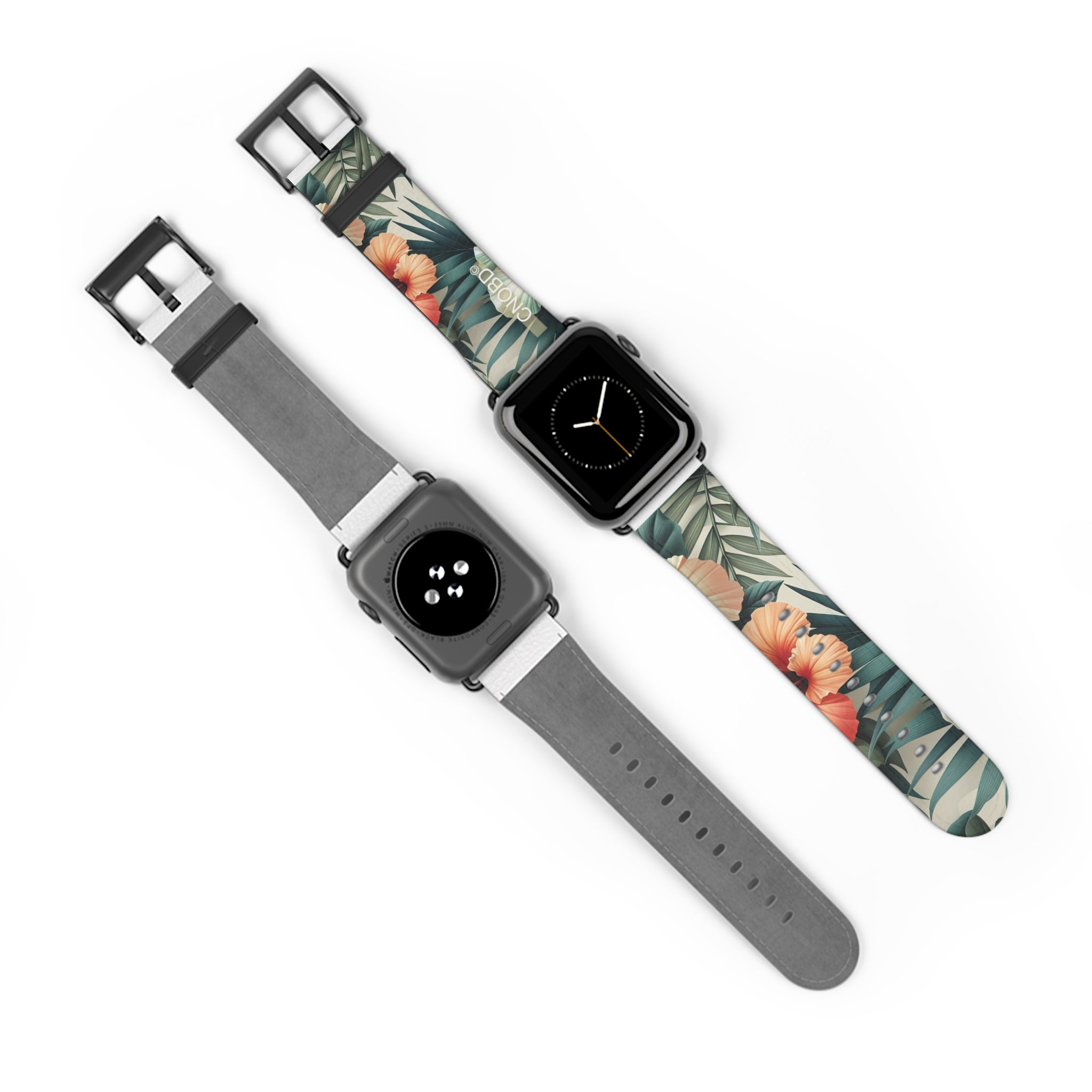 Front and Back of Apple Watch Band - CNOBD ART – VerdeVerve Edition – Verve NO