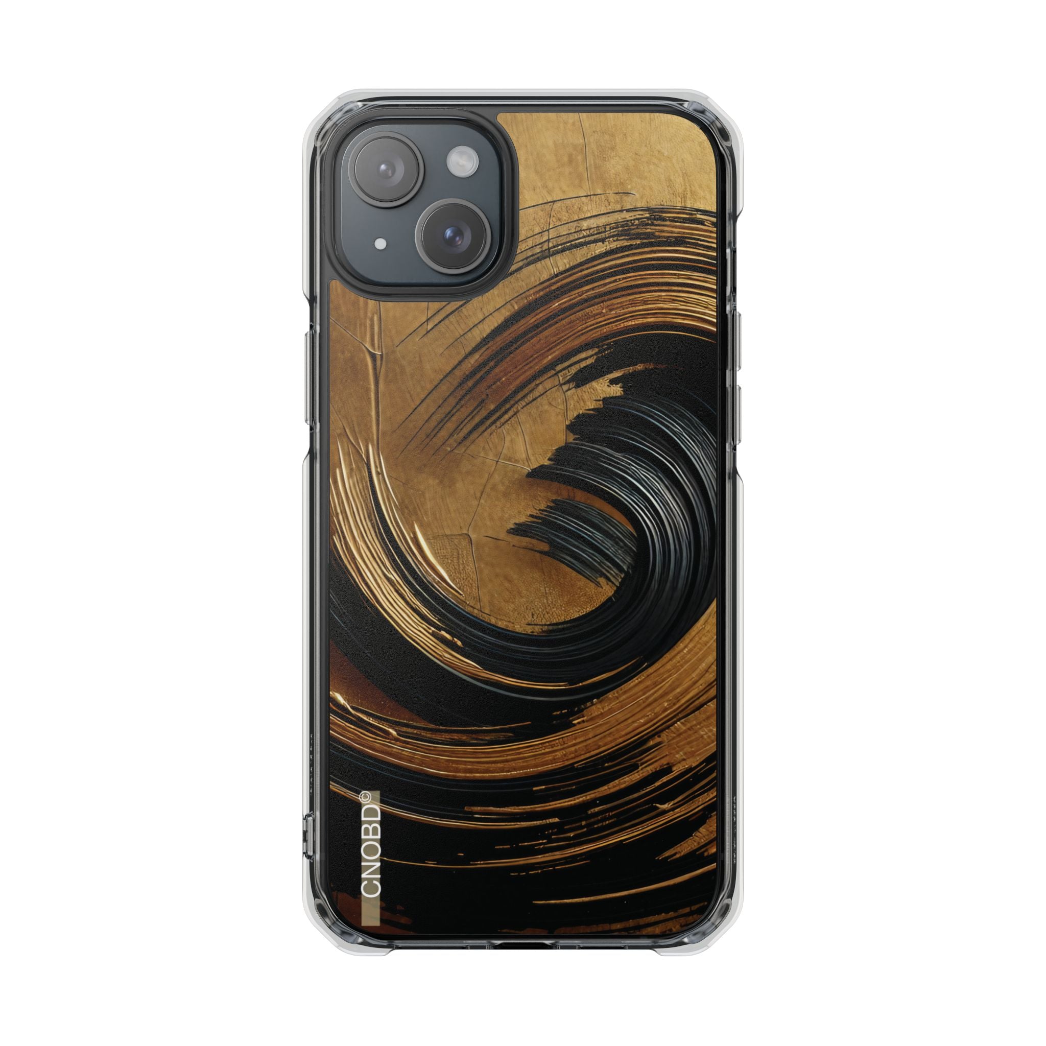 CNOBD ART Custom - iPhone 14 /15 MagSafe Hülle - Goldline EDITIONS - RC NO1