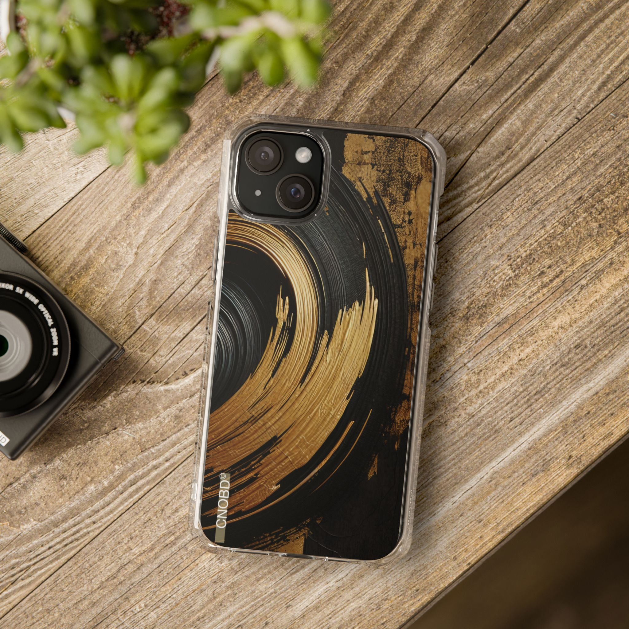 CNOBD ART Custom - iPhone 14 /15 MagSafe Hülle - Goldline EDITIONS - RC NO2