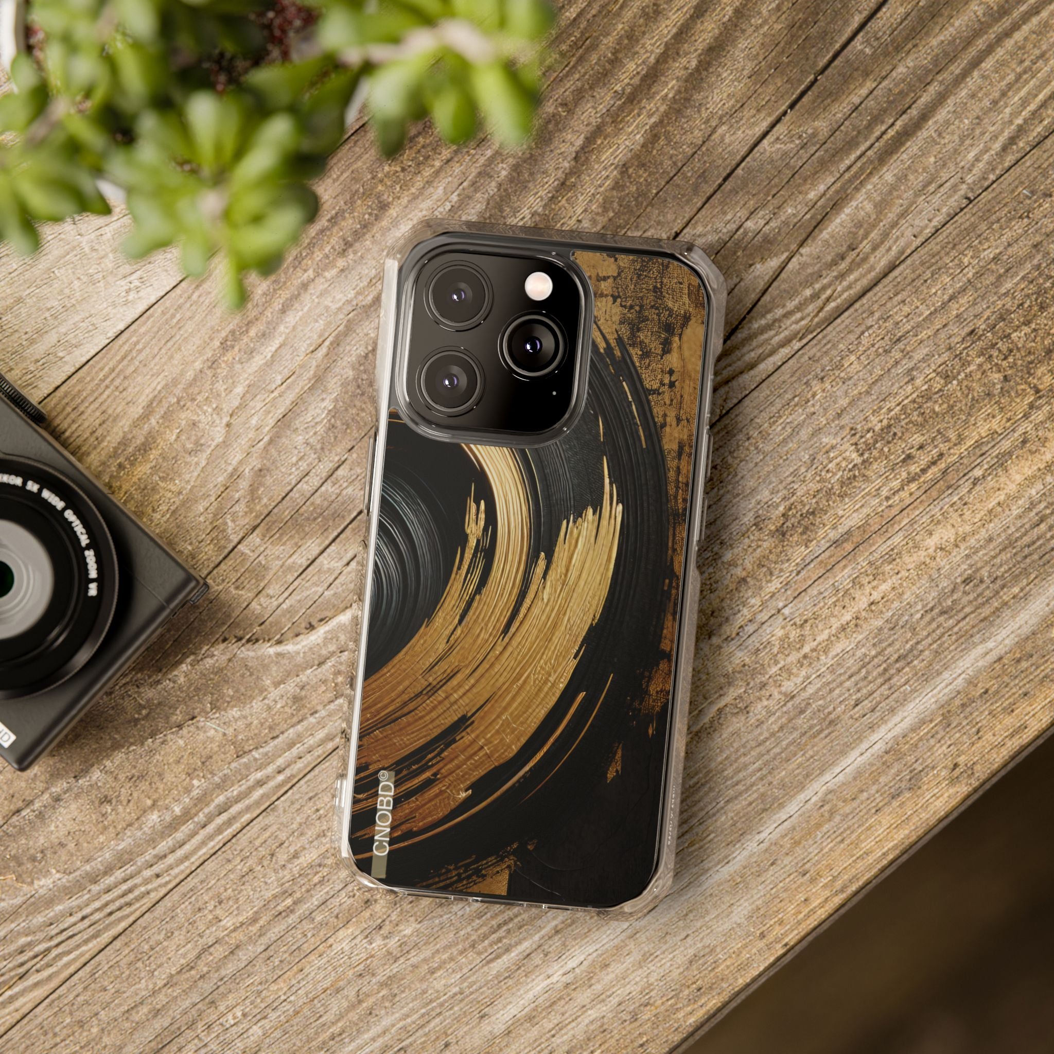 CNOBD ART Custom - iPhone 14 /15 MagSafe Hülle - Goldline EDITIONS - RC NO2