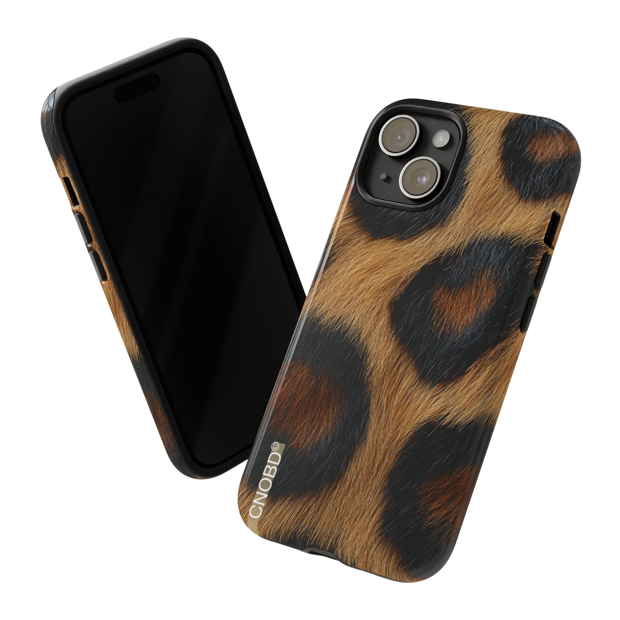 CNOBD ART Custom - Leopard Print Phone Case -  RoarCouture EDITIONS - RC NO2 (For iPhone, Samsung Galaxy, and Google Pixel)
