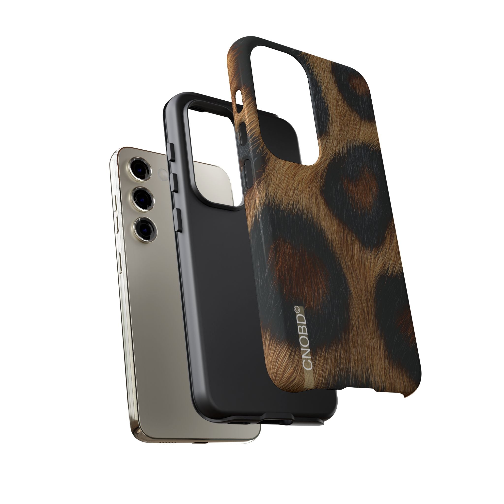 CNOBD ART Custom - Leopard Print Phone Case -  RoarCouture EDITIONS - RC NO2 (For iPhone, Samsung Galaxy, and Google Pixel)