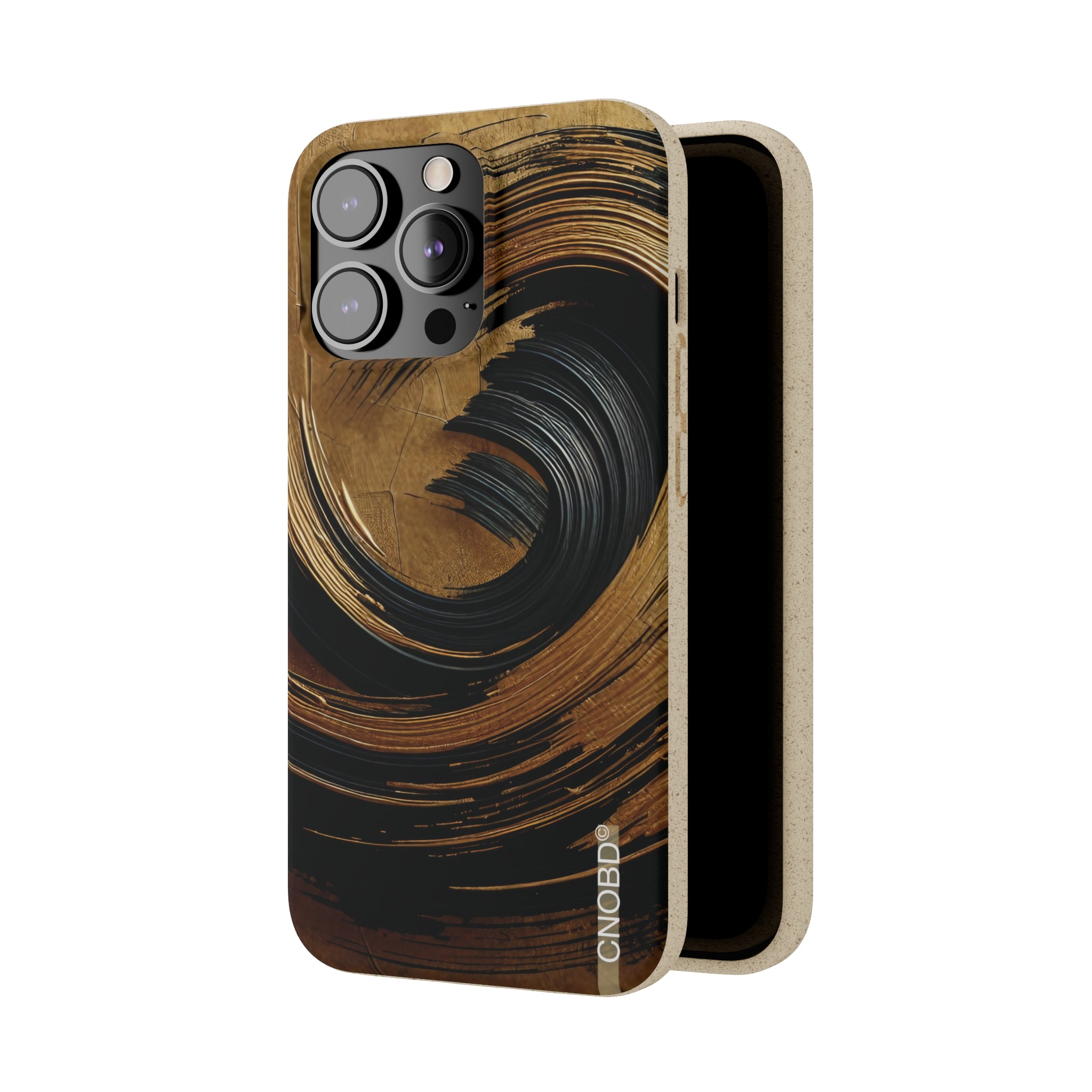 CNOBD ART Custom – Umweltfreundliche Handyhüllen mit Geschenkverpackung – Goldline Edition Nr. 1 (Verfügbar für iPhone und Samsung Galaxy)