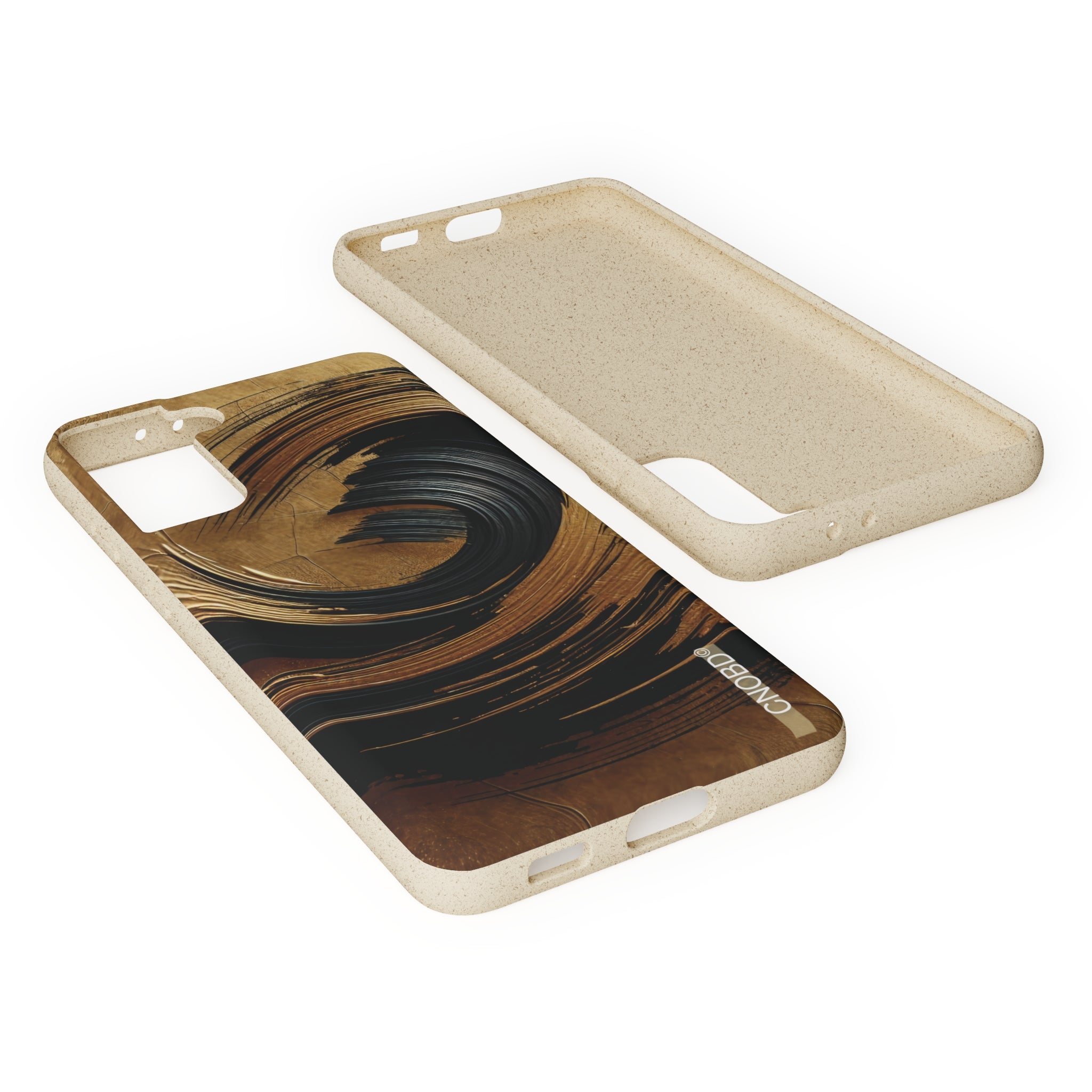 CNOBD ART Custom – Umweltfreundliche Handyhüllen mit Geschenkverpackung – Goldline Edition Nr. 1 (Verfügbar für iPhone und Samsung Galaxy)