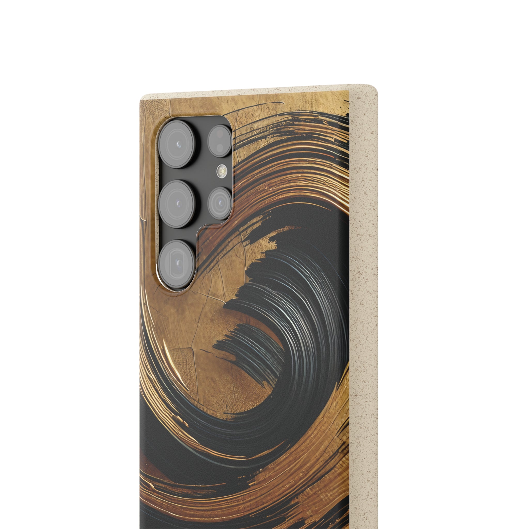 CNOBD ART Custom – Umweltfreundliche Handyhüllen mit Geschenkverpackung – Goldline Edition Nr. 1 (Verfügbar für iPhone und Samsung Galaxy)