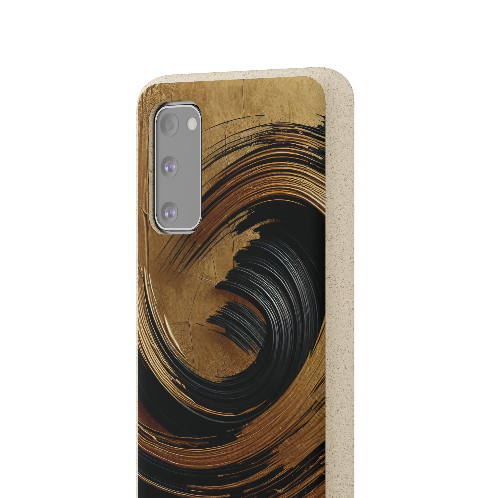 CNOBD ART Custom – Umweltfreundliche Handyhüllen mit Geschenkverpackung – Goldline Edition Nr. 1 (Verfügbar für iPhone und Samsung Galaxy)