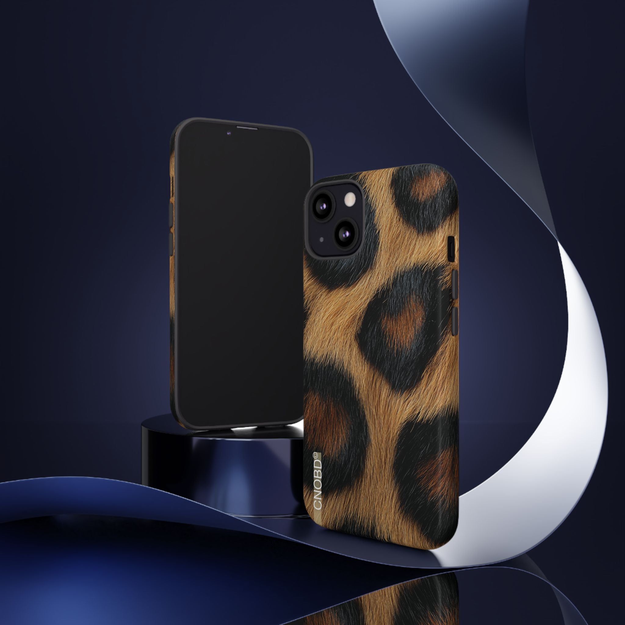 CNOBD ART Custom - Leopard Print Phone Case -  RoarCouture EDITIONS - RC NO2 (For iPhone, Samsung Galaxy, and Google Pixel)
