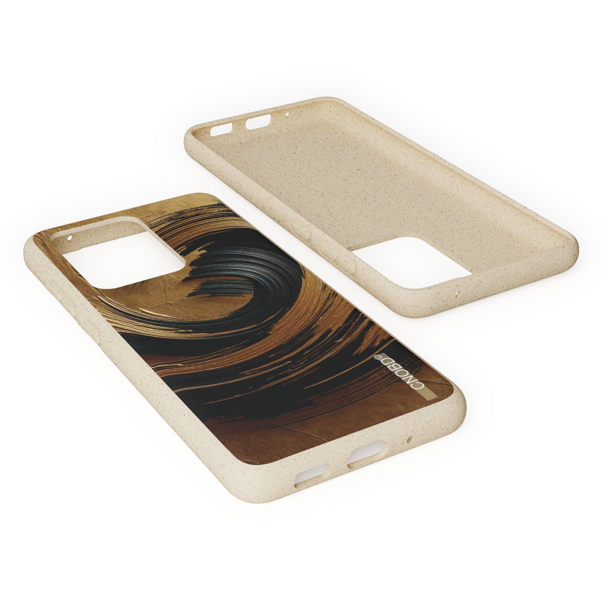 CNOBD ART Custom – Umweltfreundliche Handyhüllen mit Geschenkverpackung – Goldline Edition Nr. 1 (Verfügbar für iPhone und Samsung Galaxy)