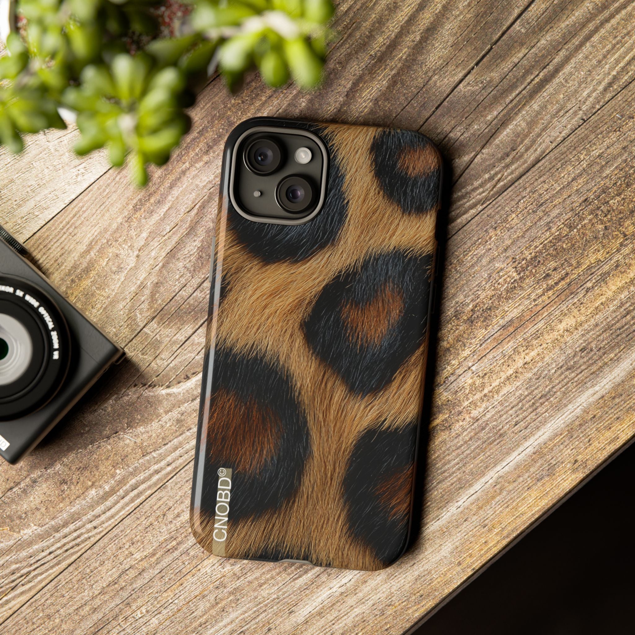 CNOBD ART Custom - Leopard Print Phone Case -  RoarCouture EDITIONS - RC NO2 (For iPhone, Samsung Galaxy, and Google Pixel)
