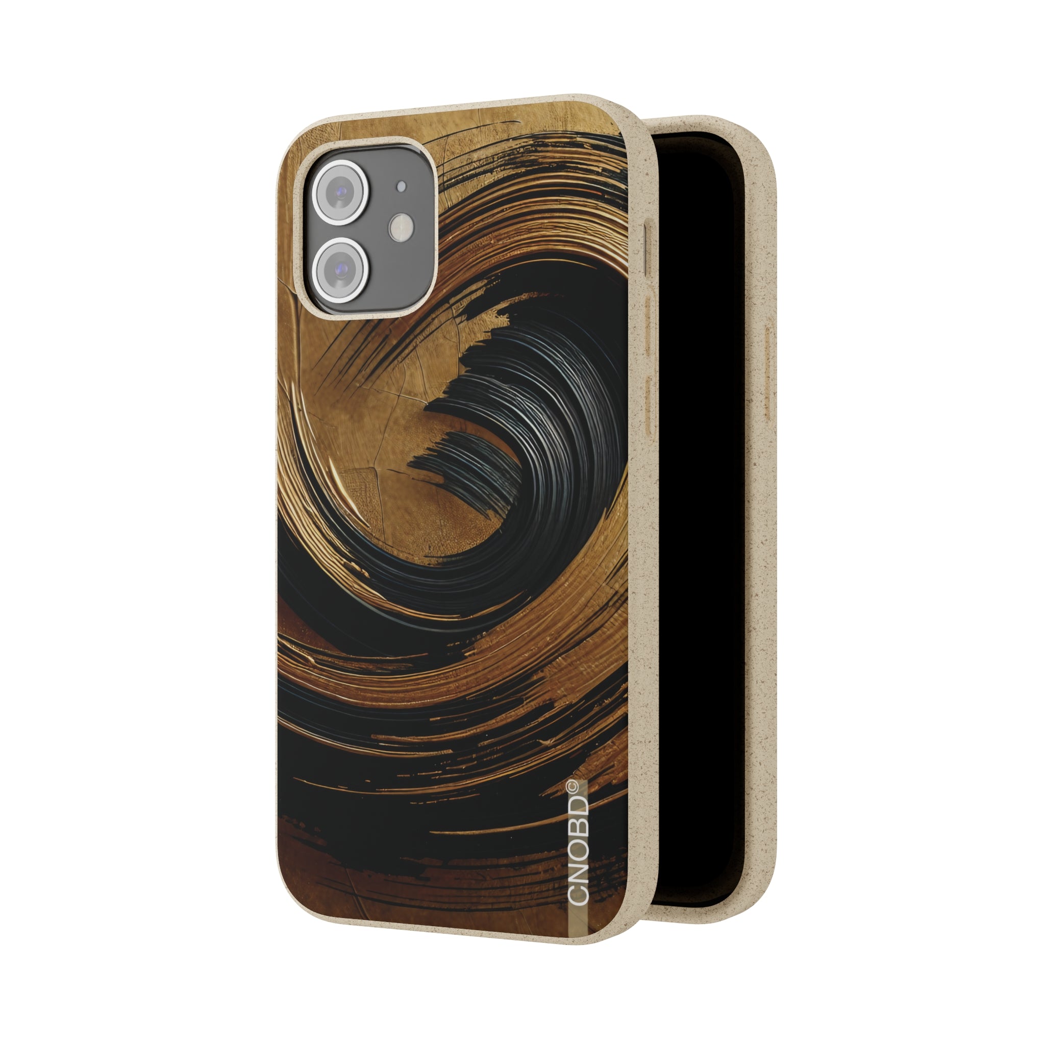 CNOBD ART Custom – Umweltfreundliche Handyhüllen mit Geschenkverpackung – Goldline Edition Nr. 1 (Verfügbar für iPhone und Samsung Galaxy)