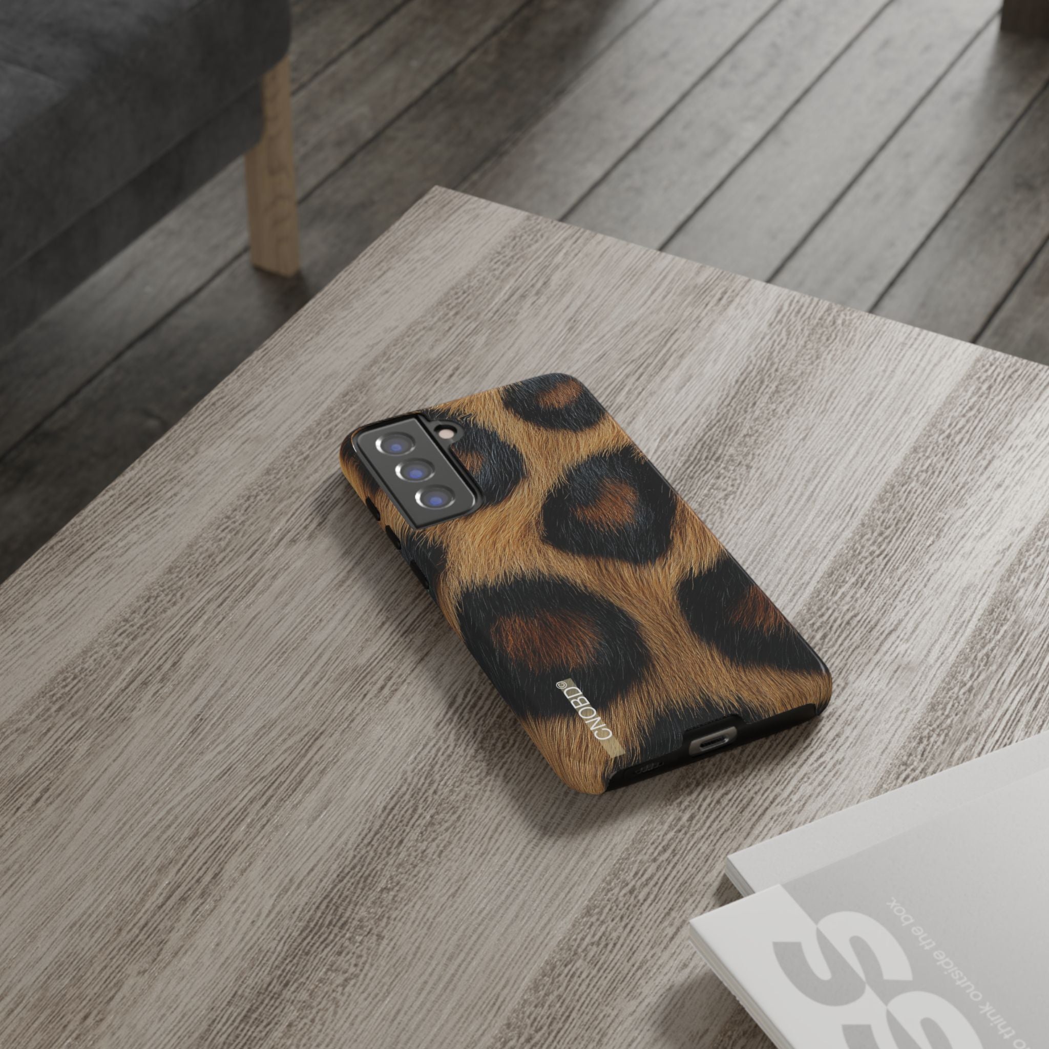 CNOBD ART Custom - Leopard Print Phone Case -  RoarCouture EDITIONS - RC NO2 (For iPhone, Samsung Galaxy, and Google Pixel)