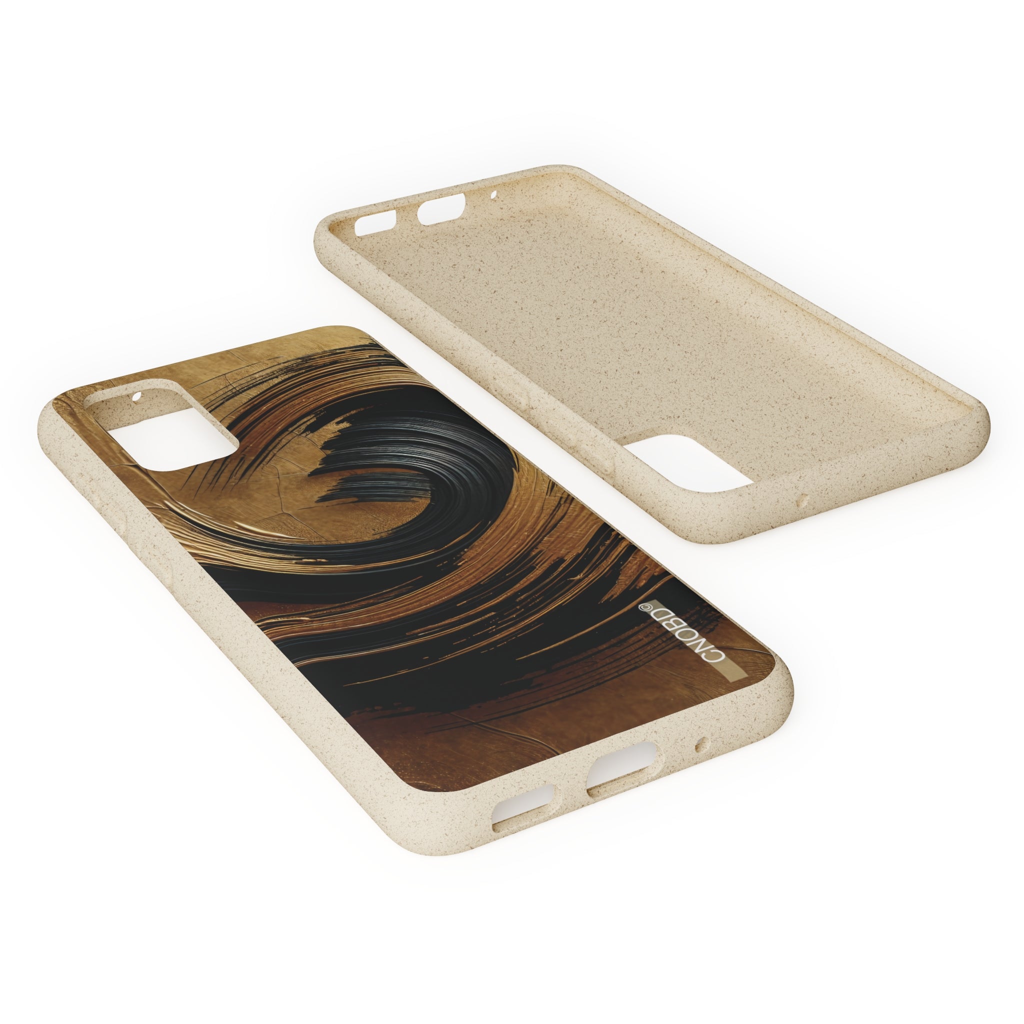 CNOBD ART Custom – Umweltfreundliche Handyhüllen mit Geschenkverpackung – Goldline Edition Nr. 1 (Verfügbar für iPhone und Samsung Galaxy)