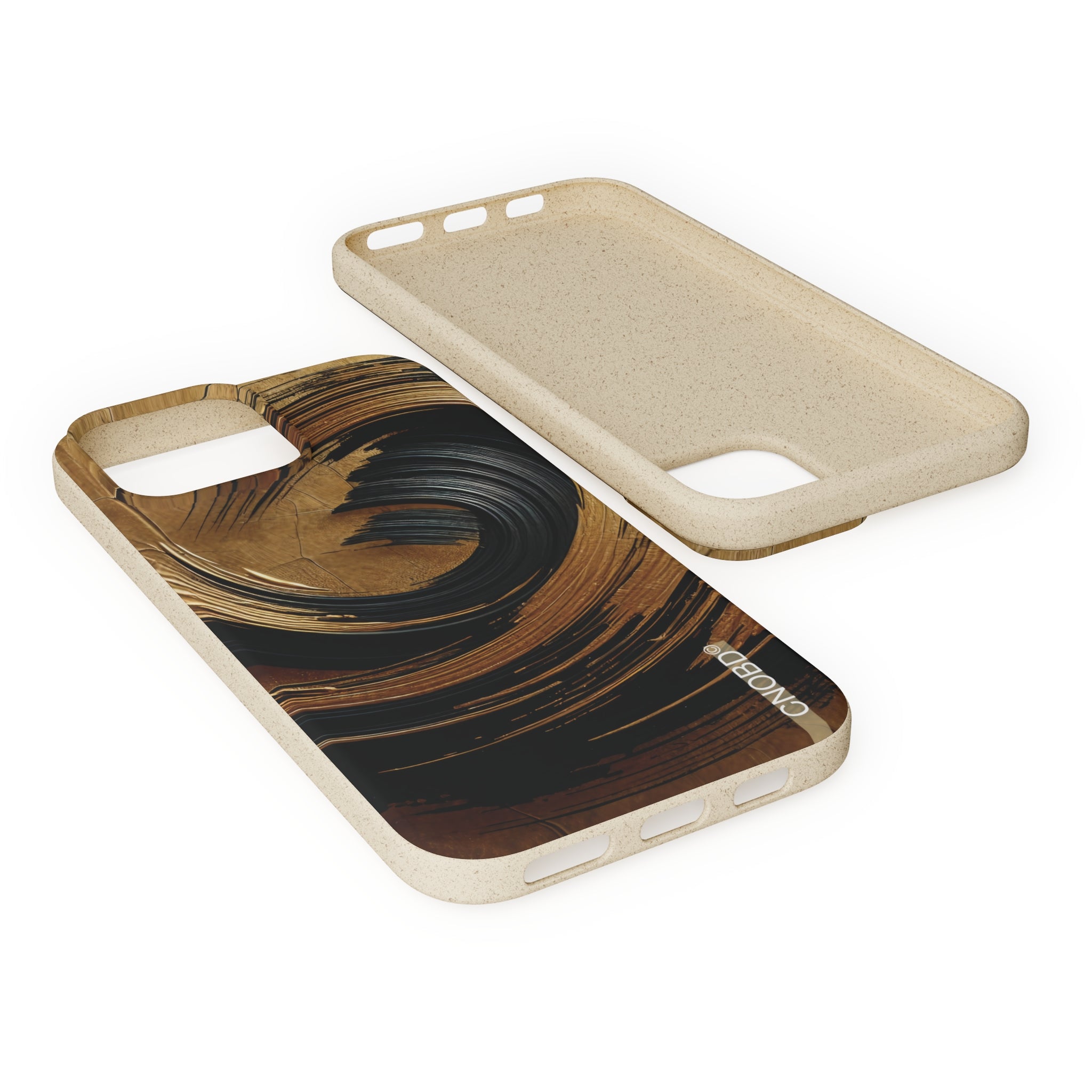 CNOBD ART Custom – Umweltfreundliche Handyhüllen mit Geschenkverpackung – Goldline Edition Nr. 1 (Verfügbar für iPhone und Samsung Galaxy)