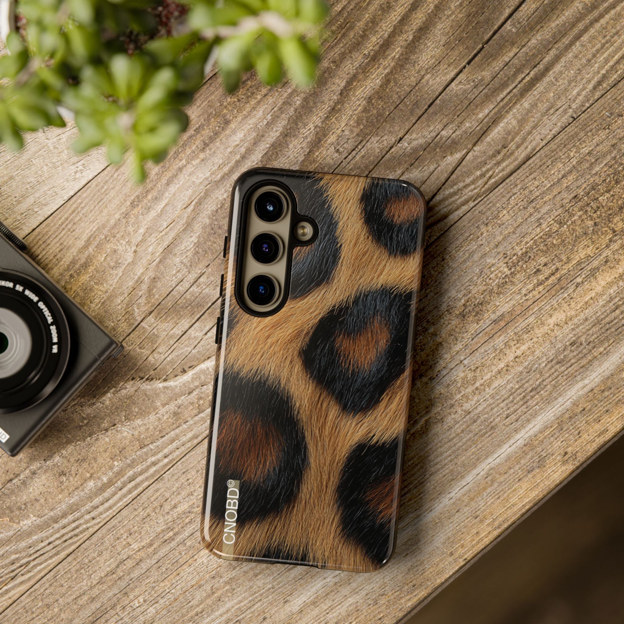 CNOBD ART Custom - Leopard Print Phone Case -  RoarCouture EDITIONS - RC NO2 (For iPhone, Samsung Galaxy, and Google Pixel)