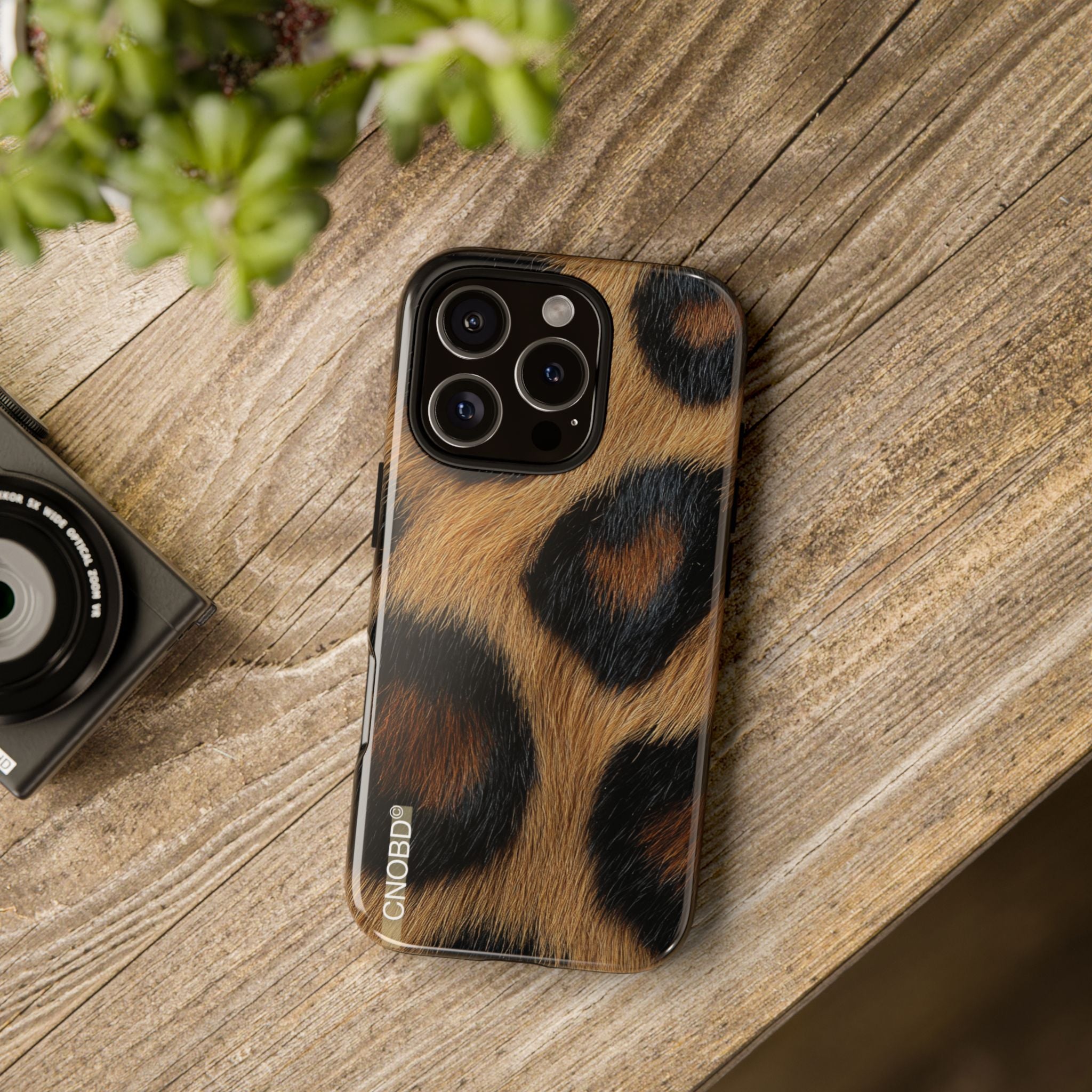 CNOBD ART Custom - Leopard Print Phone Case -  RoarCouture EDITIONS - RC NO2 (For iPhone, Samsung Galaxy, and Google Pixel)