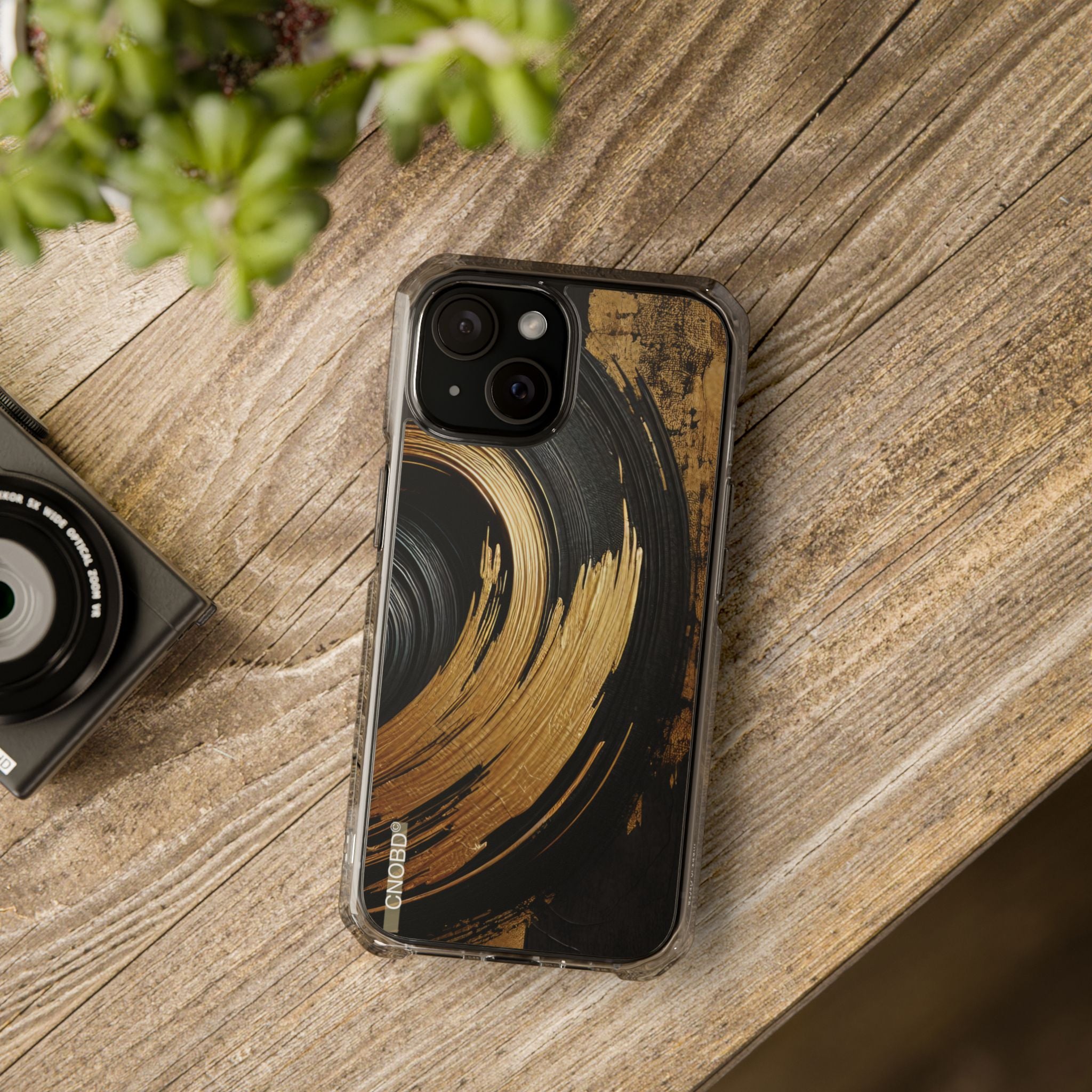 CNOBD ART Custom - iPhone 14 /15 MagSafe Hülle - Goldline EDITIONS - RC NO2