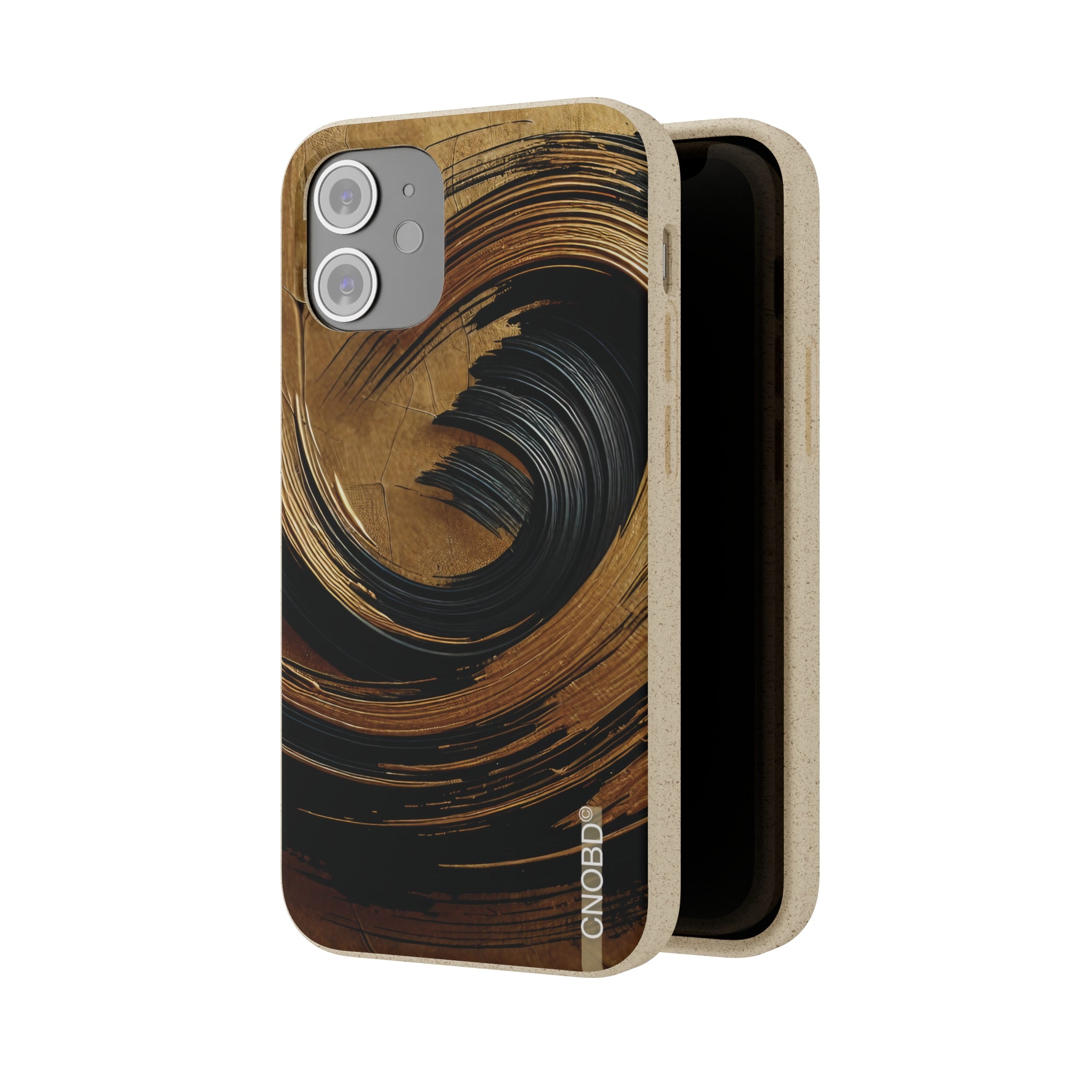 CNOBD ART Custom – Umweltfreundliche Handyhüllen mit Geschenkverpackung – Goldline Edition Nr. 1 (Verfügbar für iPhone und Samsung Galaxy)