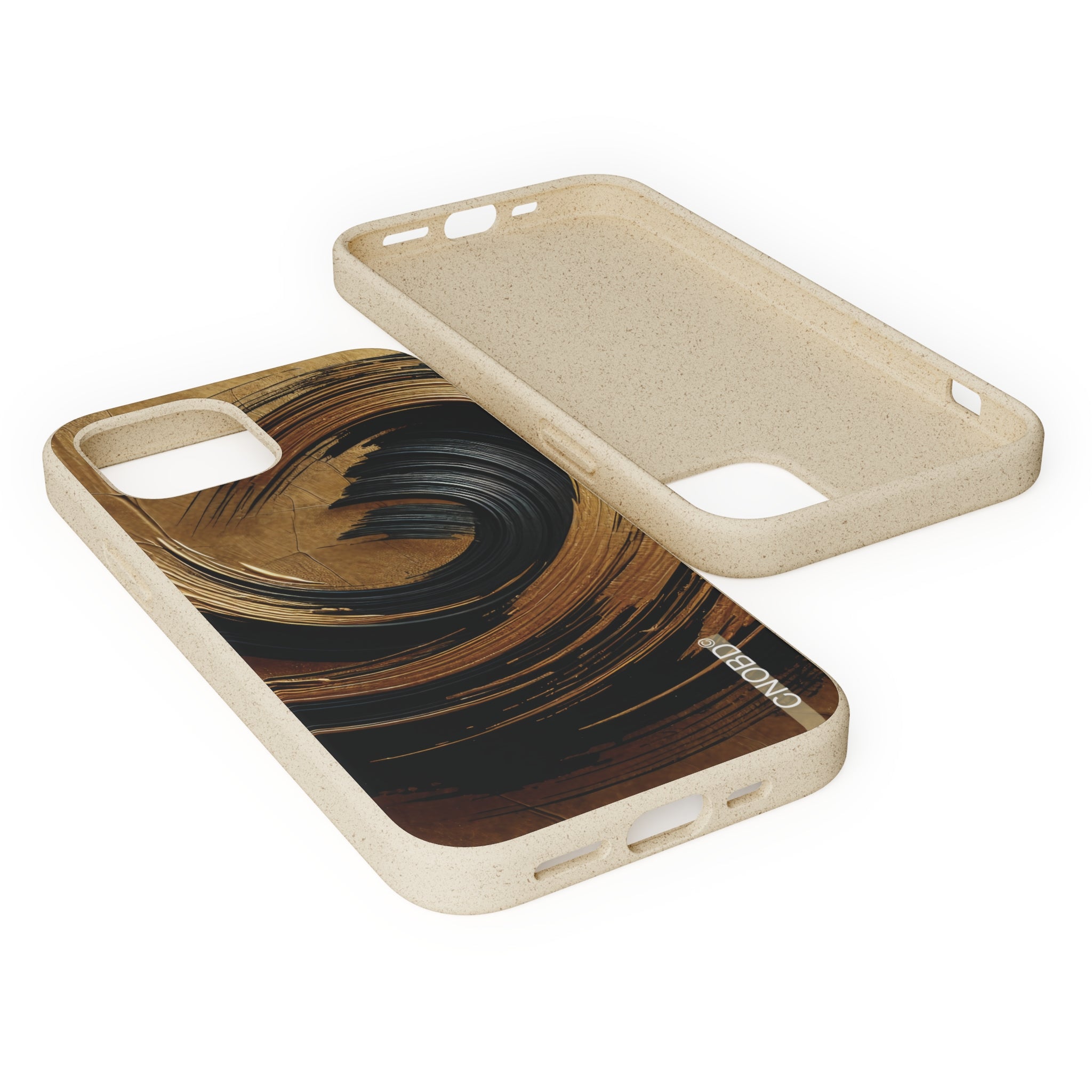 CNOBD ART Custom – Umweltfreundliche Handyhüllen mit Geschenkverpackung – Goldline Edition Nr. 1 (Verfügbar für iPhone und Samsung Galaxy)