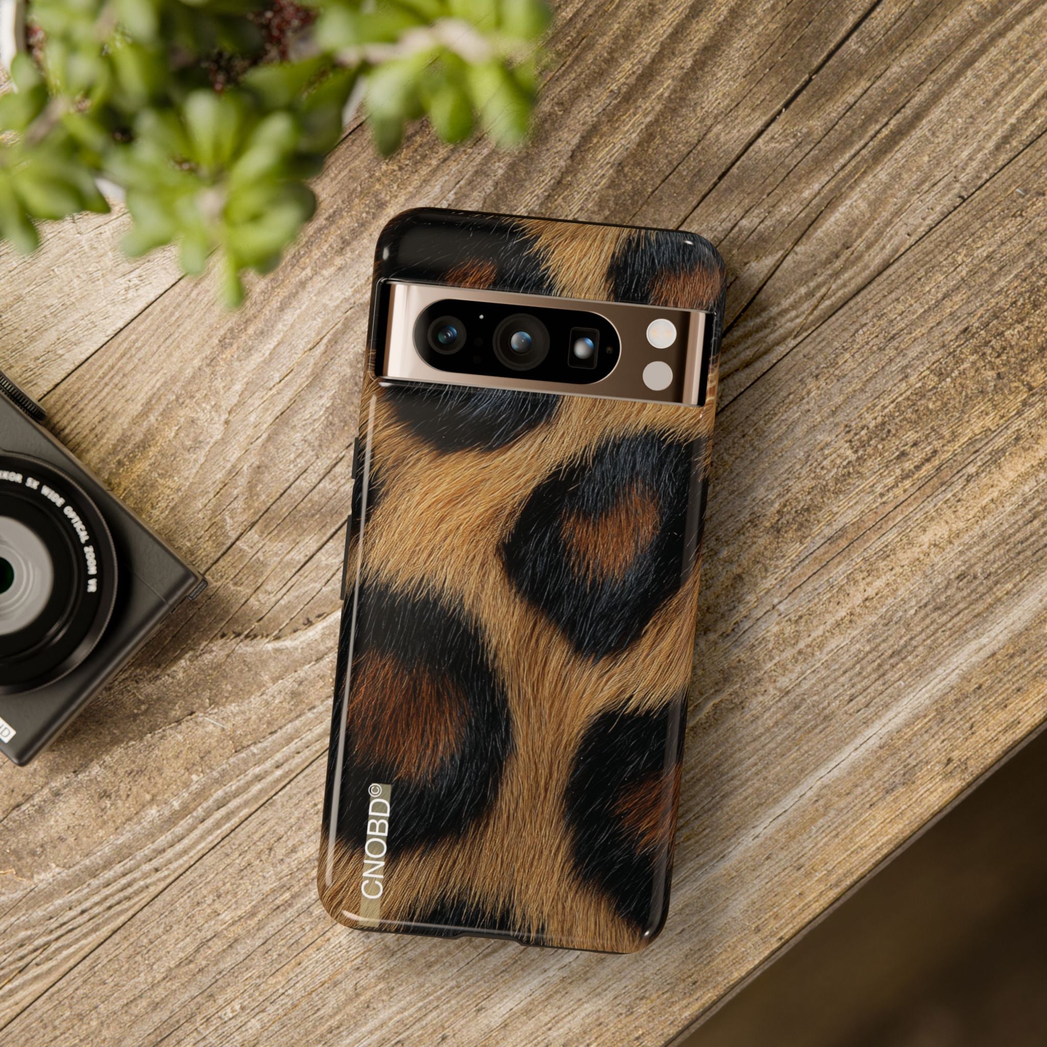 CNOBD ART Custom - Leopard Print Phone Case -  RoarCouture EDITIONS - RC NO2 (For iPhone, Samsung Galaxy, and Google Pixel)