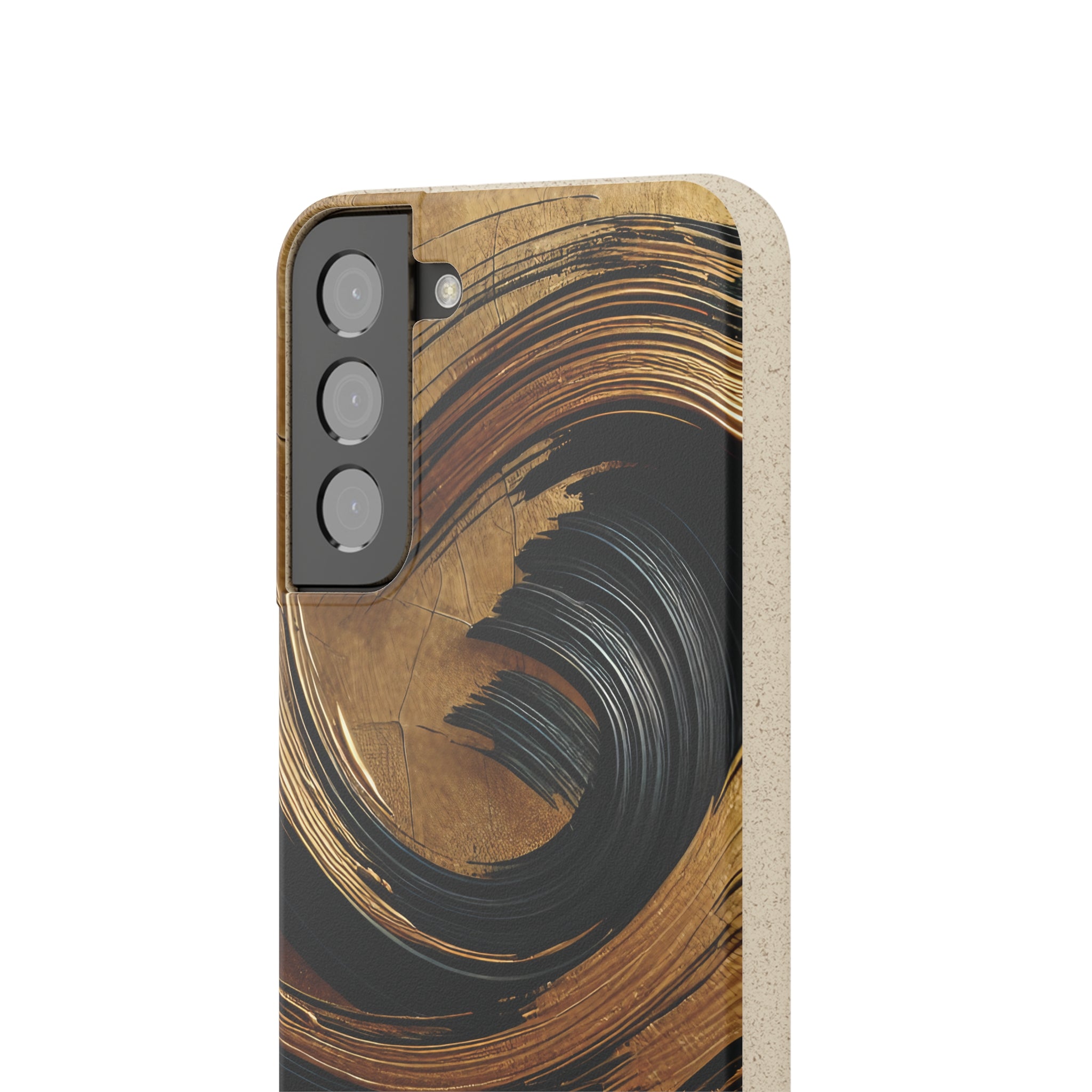 CNOBD ART Custom – Umweltfreundliche Handyhüllen mit Geschenkverpackung – Goldline Edition Nr. 1 (Verfügbar für iPhone und Samsung Galaxy)