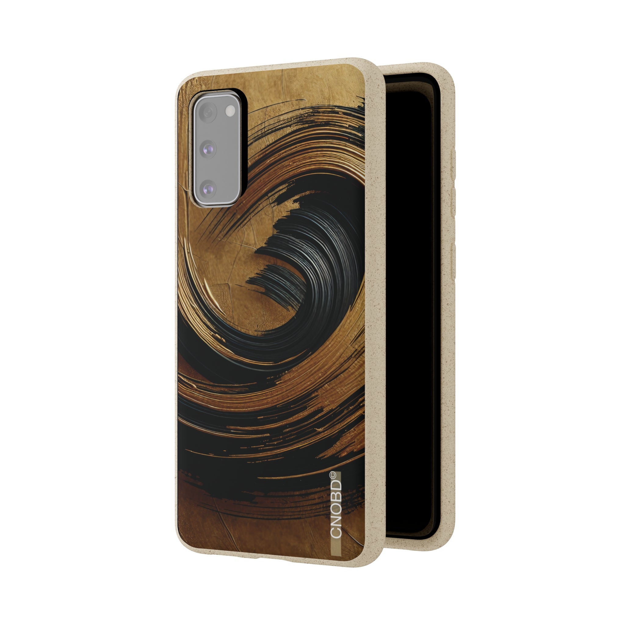 CNOBD ART Custom – Umweltfreundliche Handyhüllen mit Geschenkverpackung – Goldline Edition Nr. 1 (Verfügbar für iPhone und Samsung Galaxy)