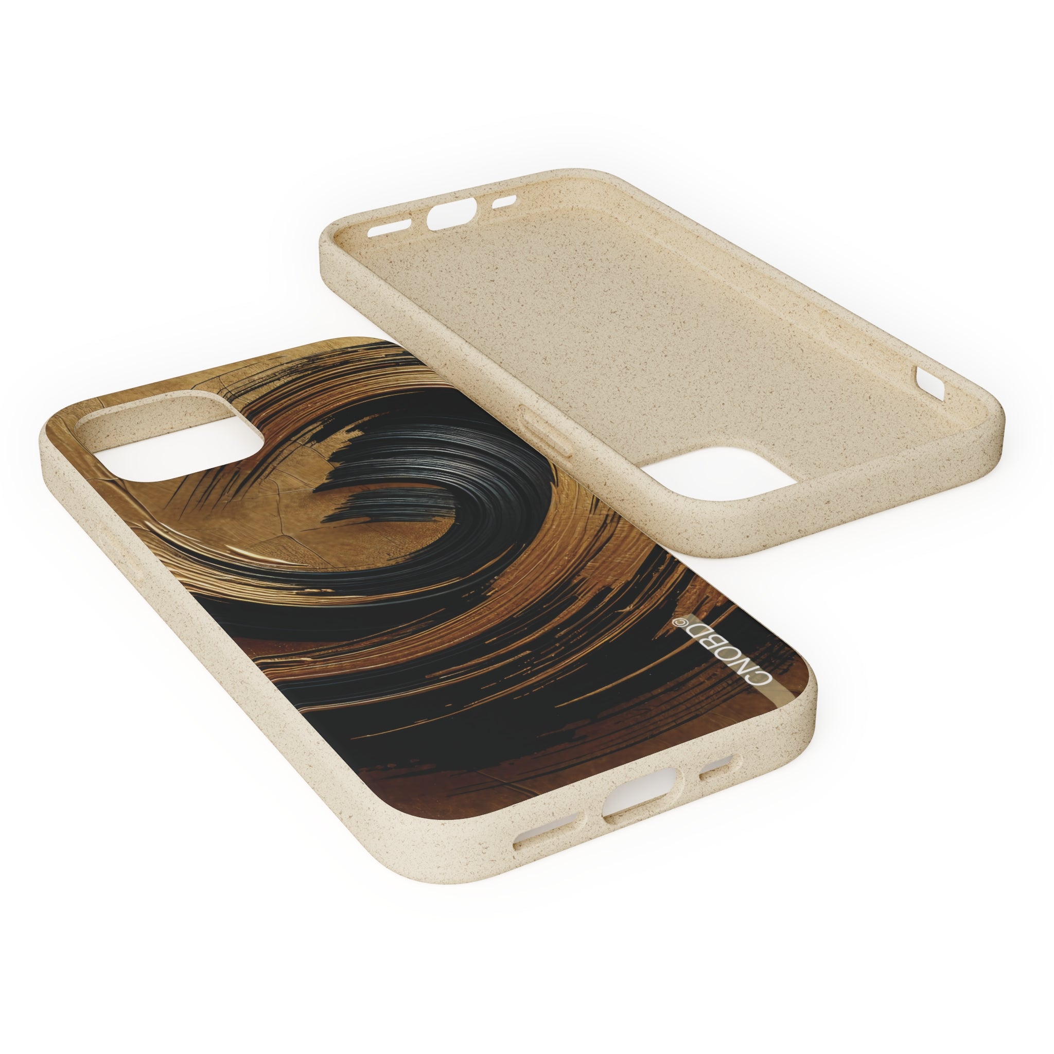 CNOBD ART Custom – Umweltfreundliche Handyhüllen mit Geschenkverpackung – Goldline Edition Nr. 1 (Verfügbar für iPhone und Samsung Galaxy)