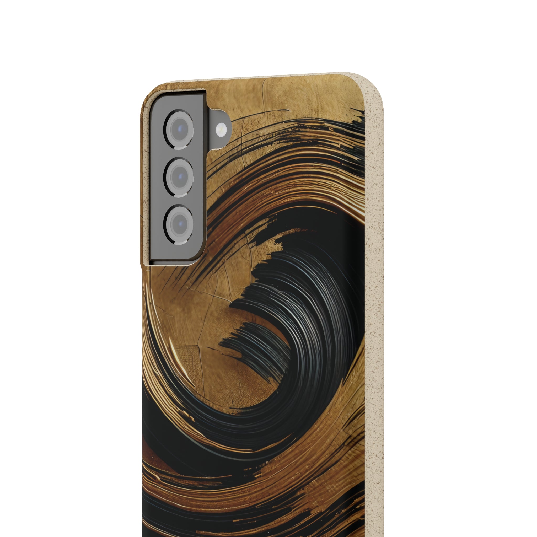 CNOBD ART Custom – Umweltfreundliche Handyhüllen mit Geschenkverpackung – Goldline Edition Nr. 1 (Verfügbar für iPhone und Samsung Galaxy)