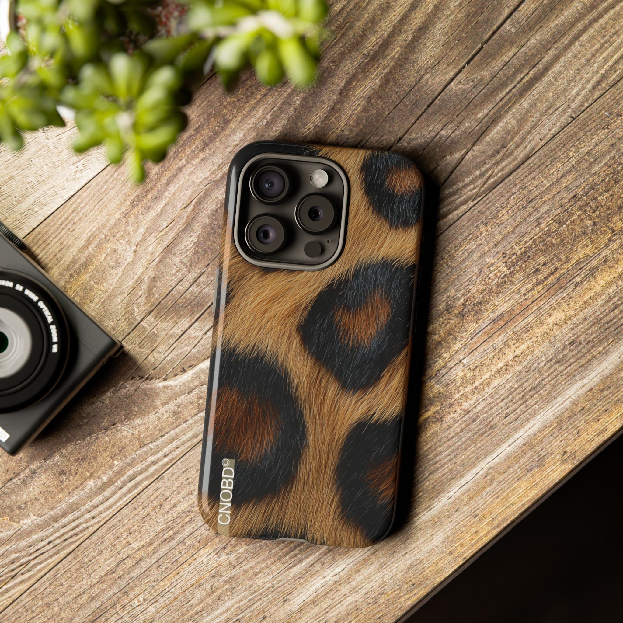 CNOBD ART Custom - Leopard Print Phone Case -  RoarCouture EDITIONS - RC NO2 (For iPhone, Samsung Galaxy, and Google Pixel)