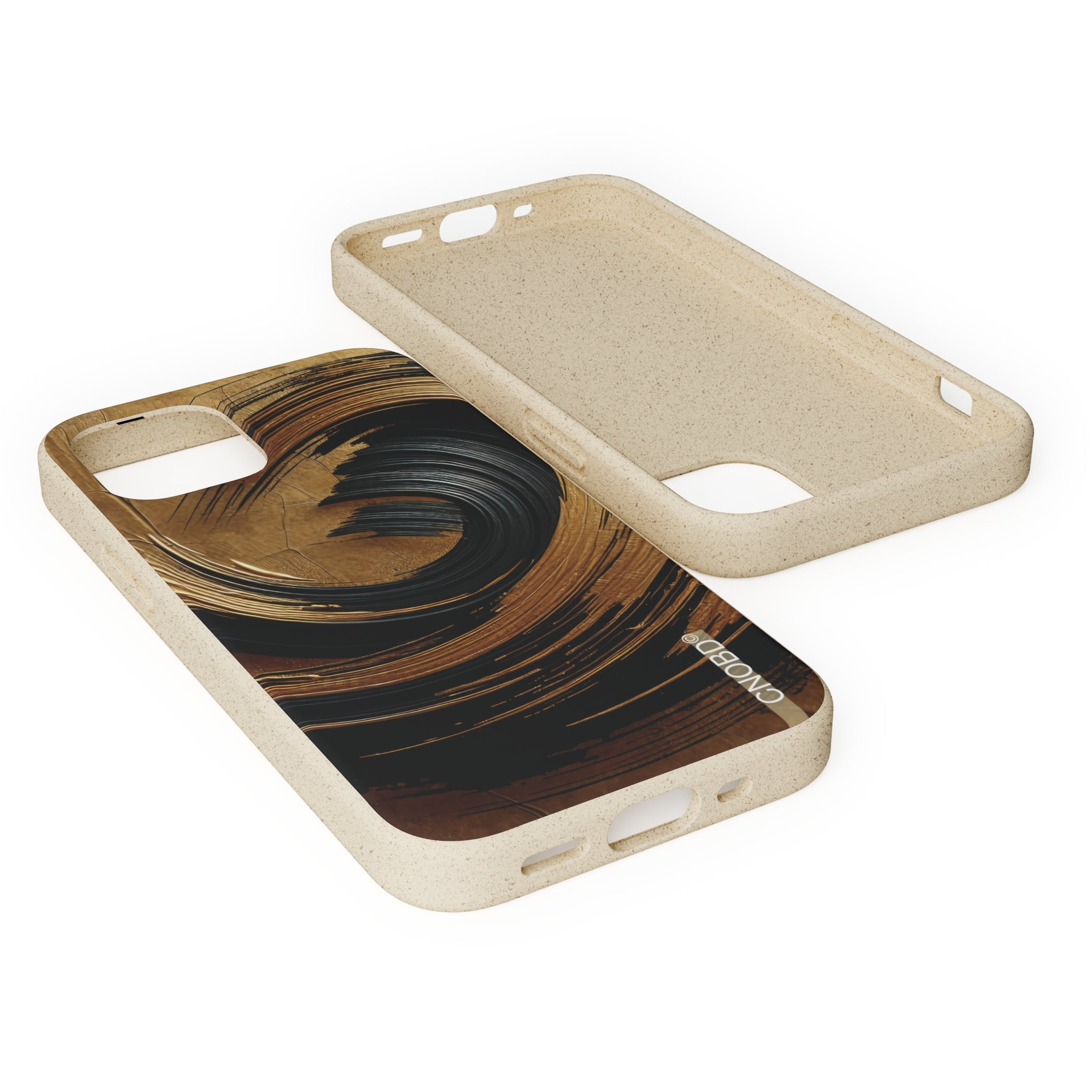 CNOBD ART Custom – Umweltfreundliche Handyhüllen mit Geschenkverpackung – Goldline Edition Nr. 1 (Verfügbar für iPhone und Samsung Galaxy)