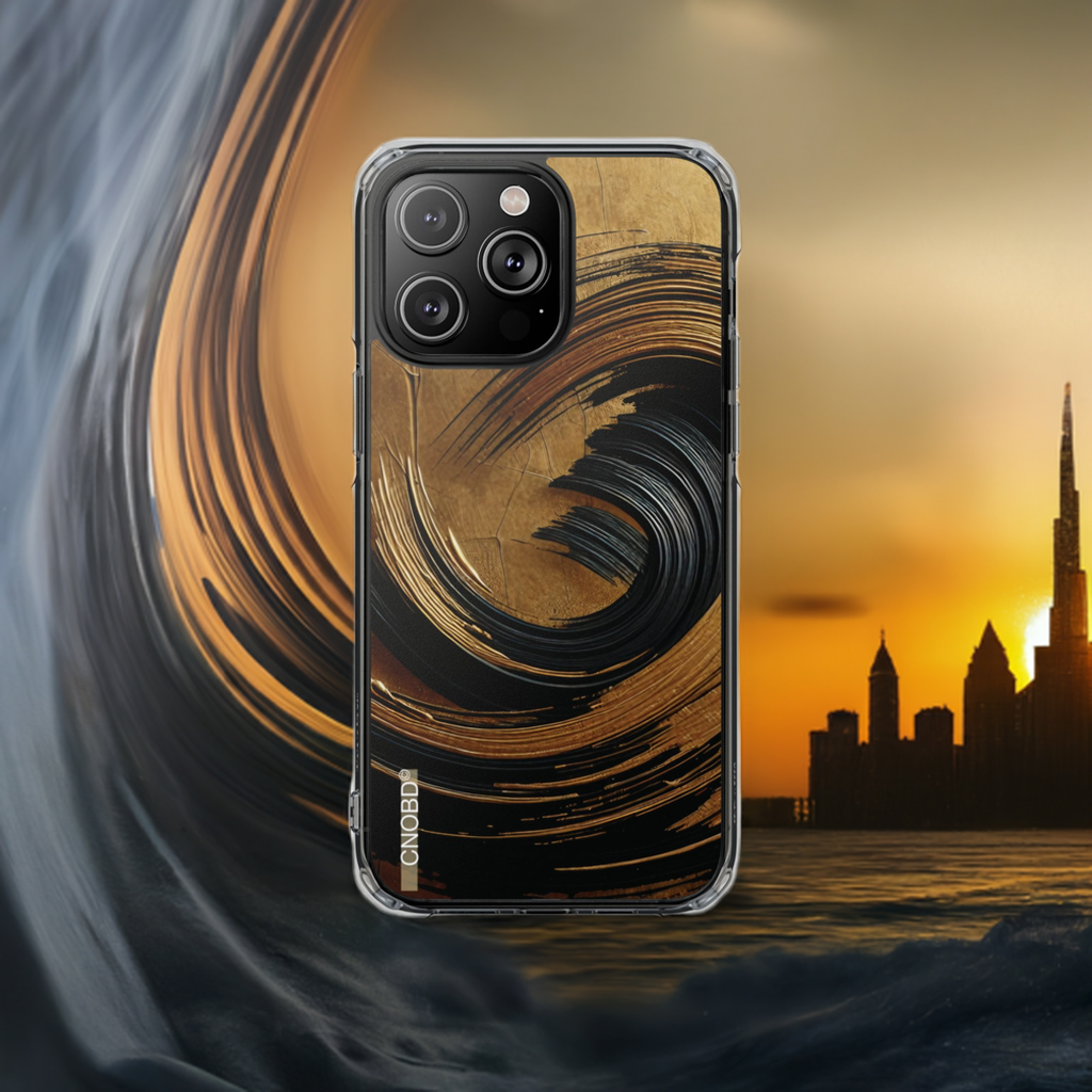 CNOBD ART Custom - iPhone 14 /15 MagSafe Hülle - Goldline EDITIONS - RC NO1